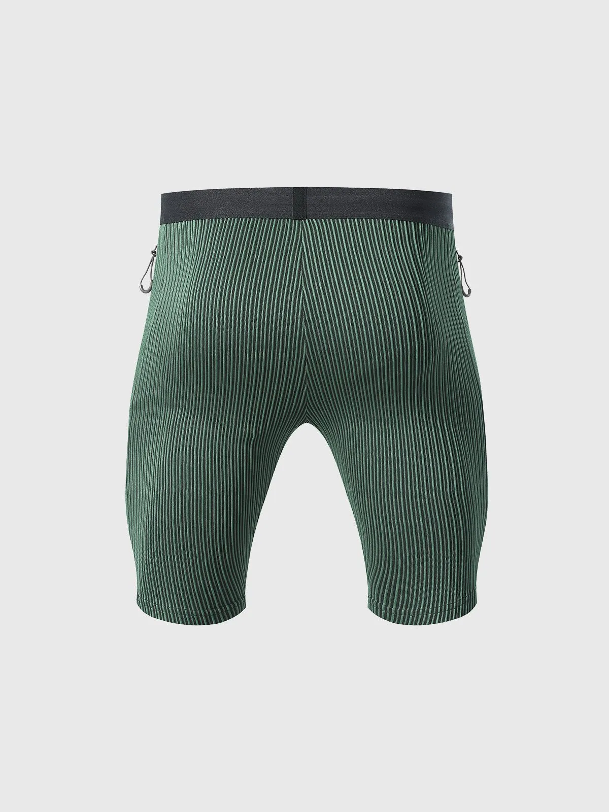 8" Pro Compression Lined Running Short with Zip Pockets