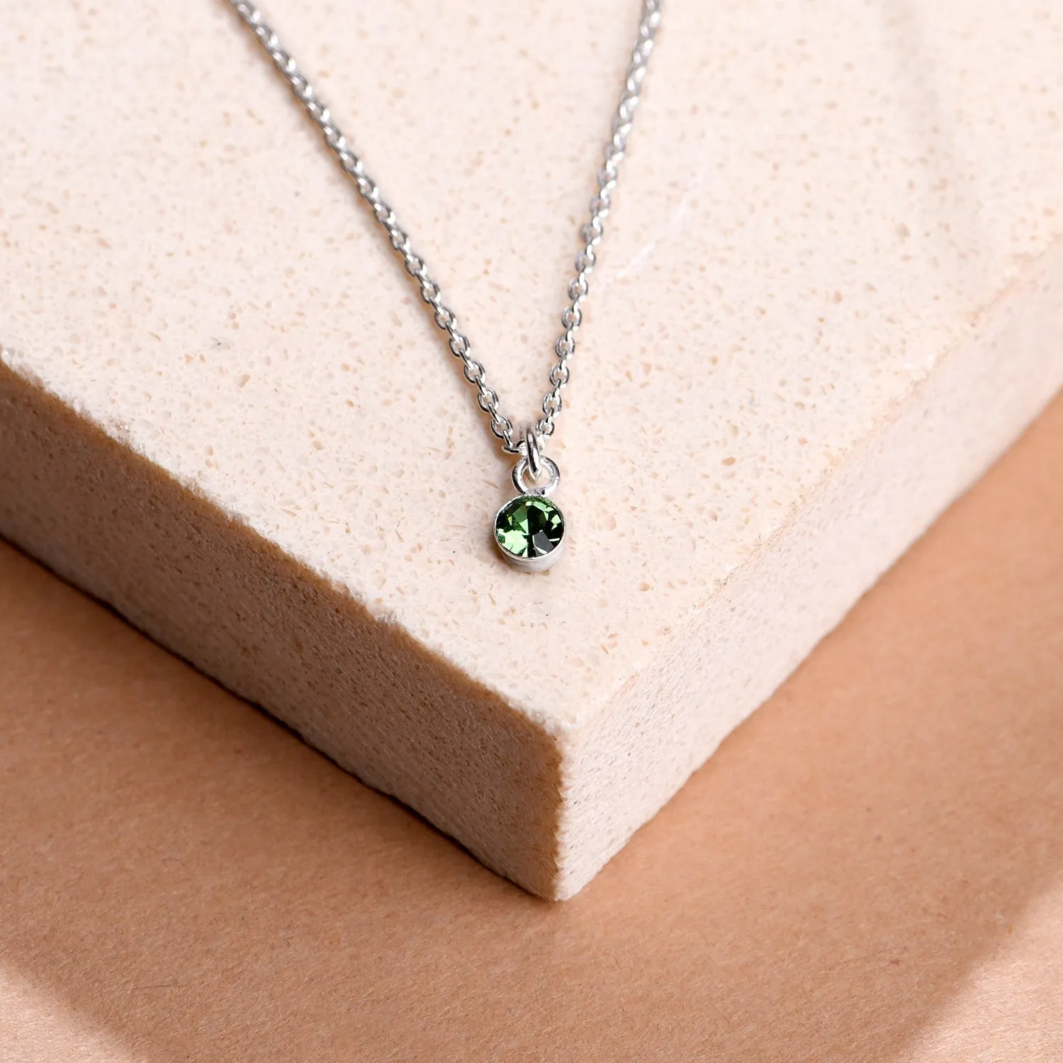 925 Pure Sterling Silver Swarovski Ernite Pendant Necklace For Women