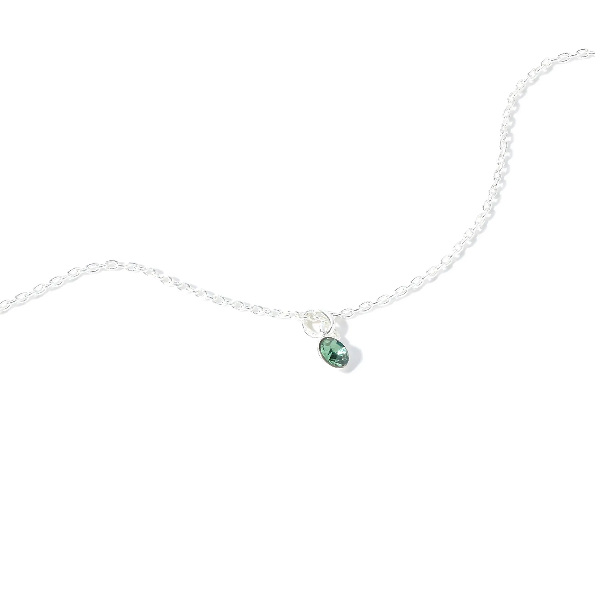 925 Pure Sterling Silver Swarovski Ernite Pendant Necklace For Women