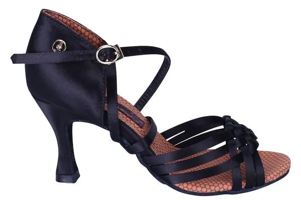 A  Dance Braided Sandal Black