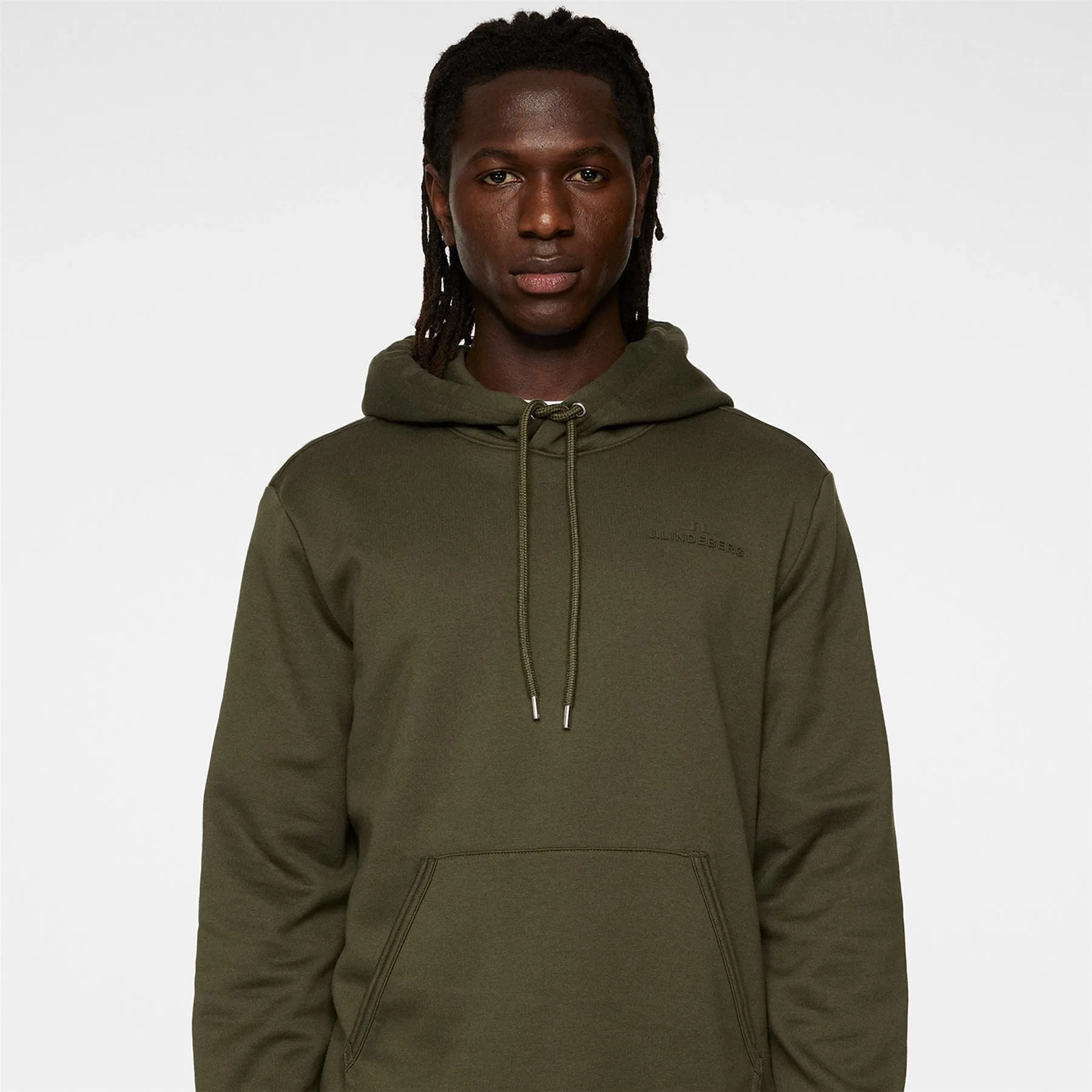 Alpha Hooded Sweat Forest Green - AW24