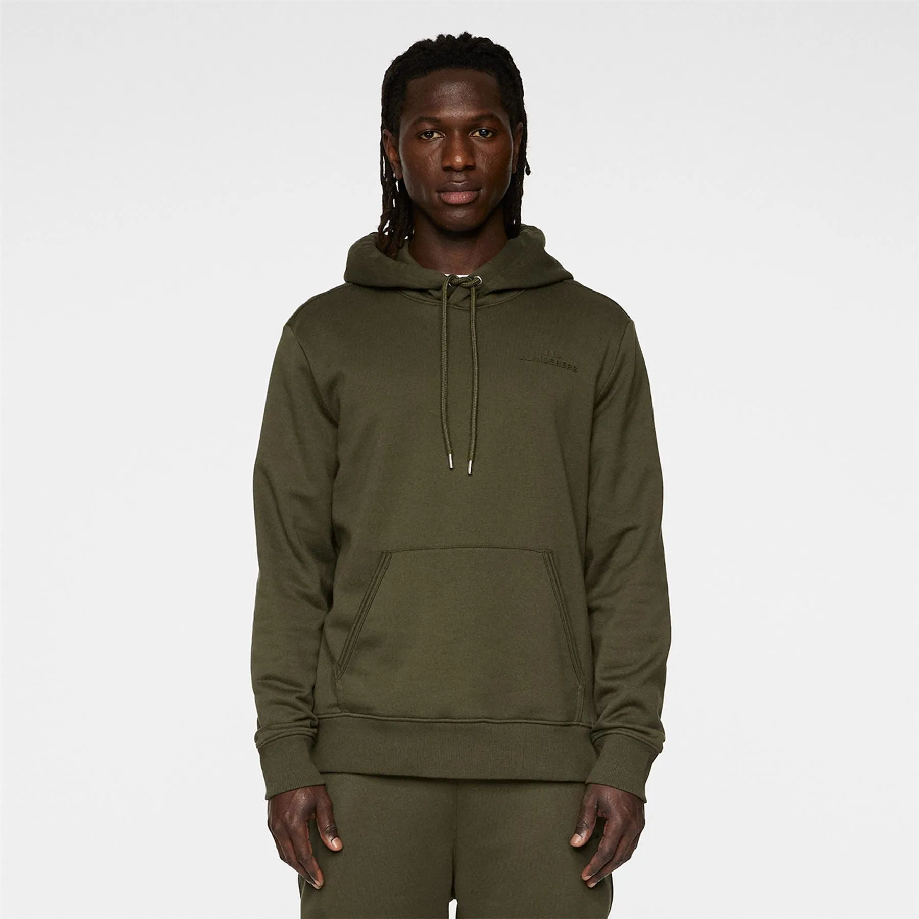 Alpha Hooded Sweat Forest Green - AW24