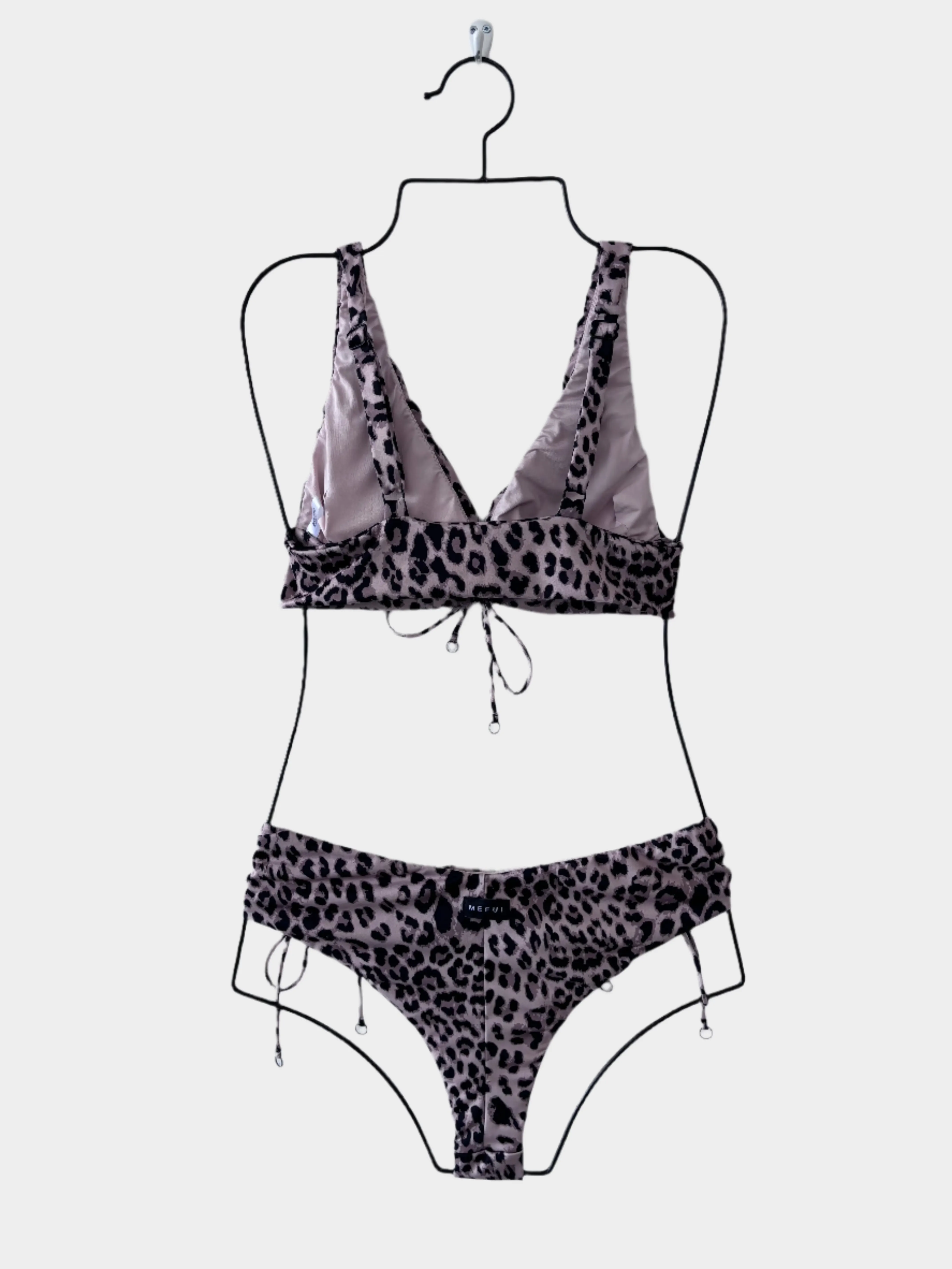 Animalier High Triangle Bikini