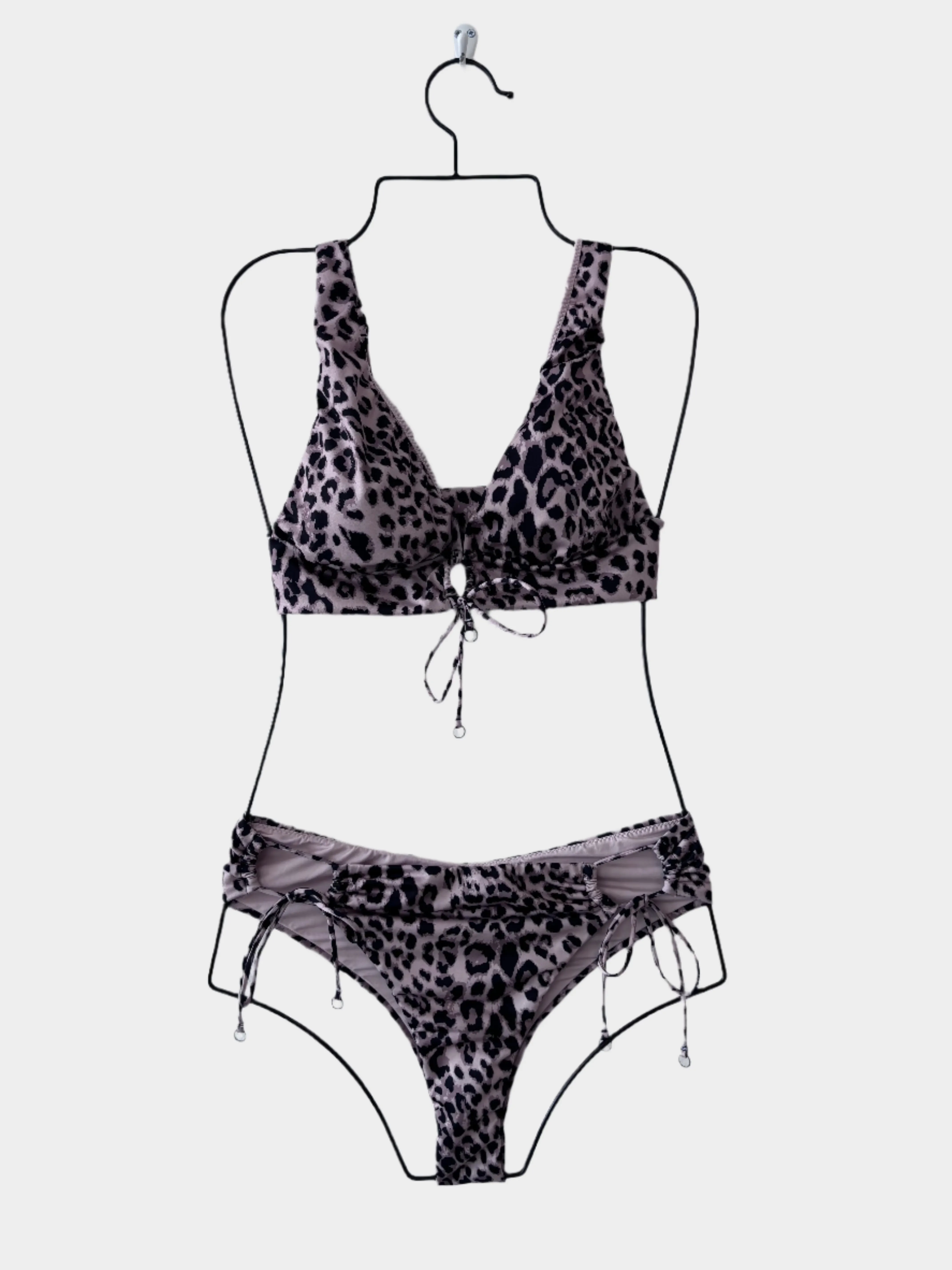 Animalier High Triangle Bikini