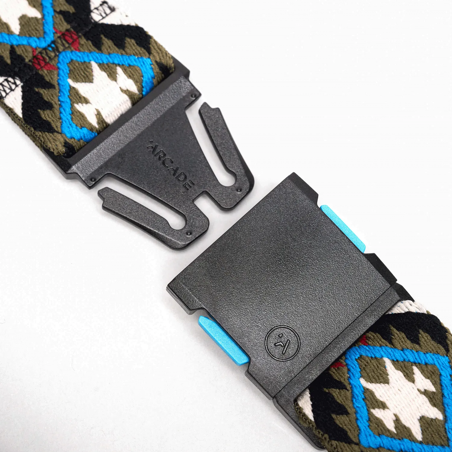 Arcade Twilight Belt Oat/Turquoise