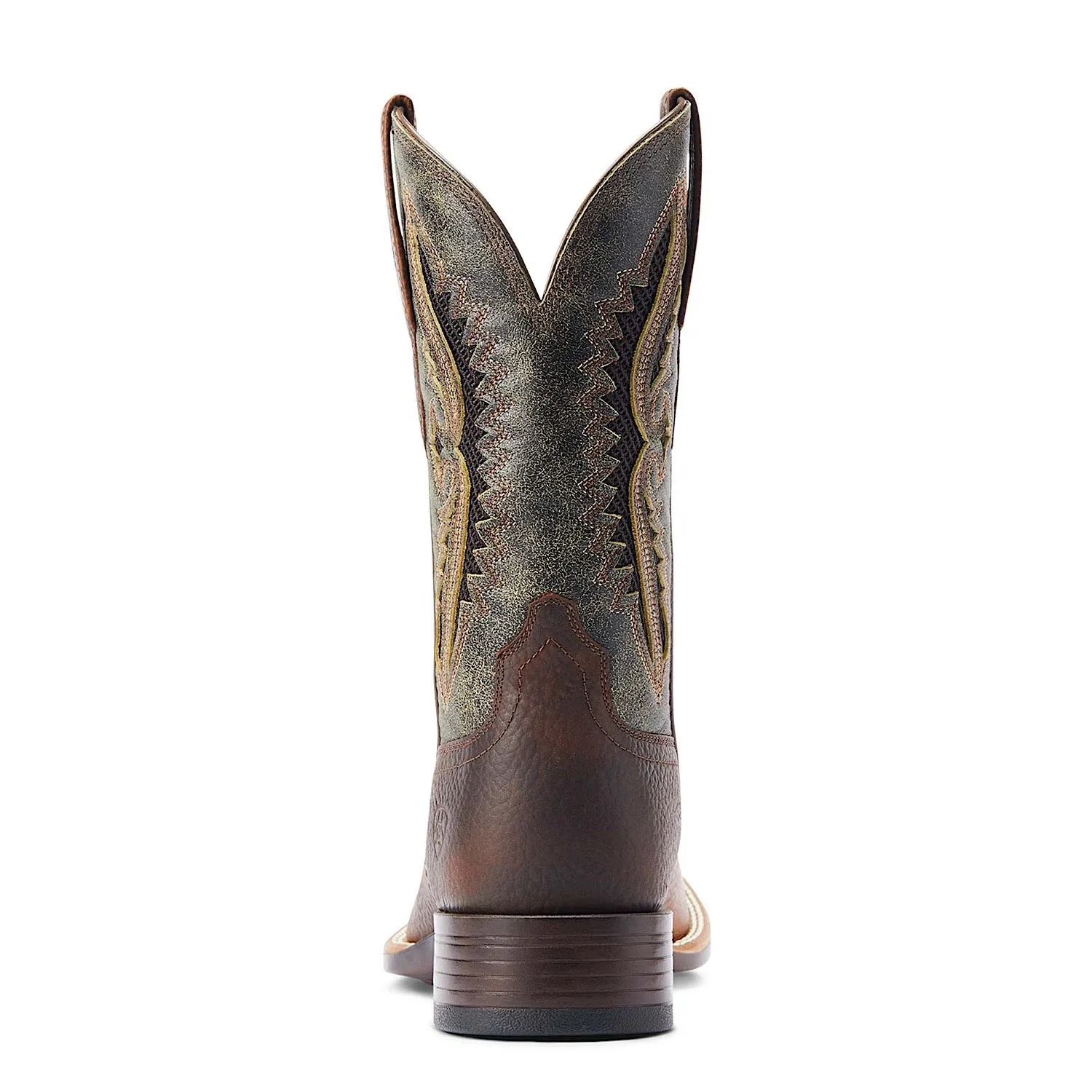 Ariat Mens Rowder VentTEK 360 Boot Rowdy Rust/Forest Green