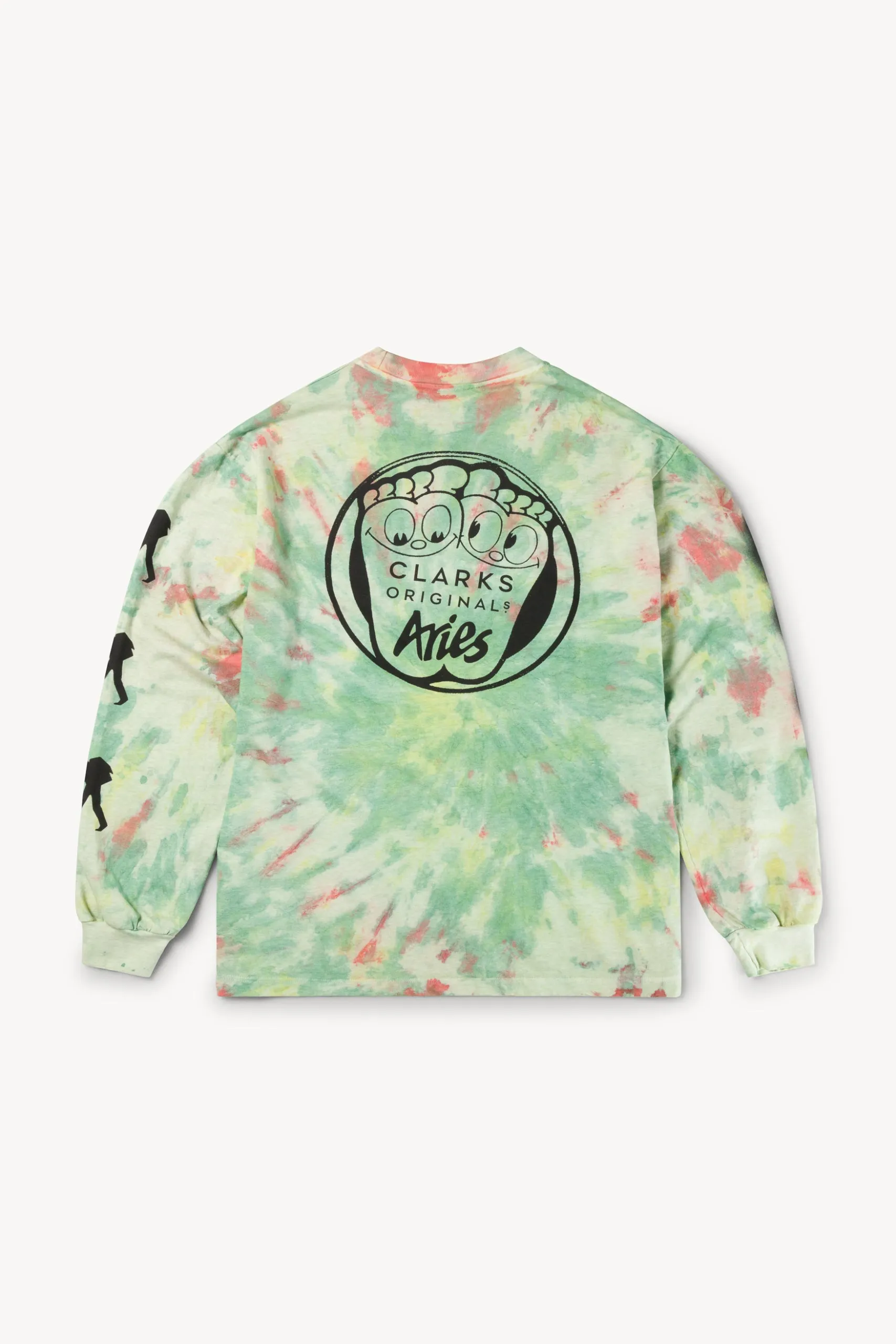 Aries x Clarks Originals Tie-Dye LS Tee