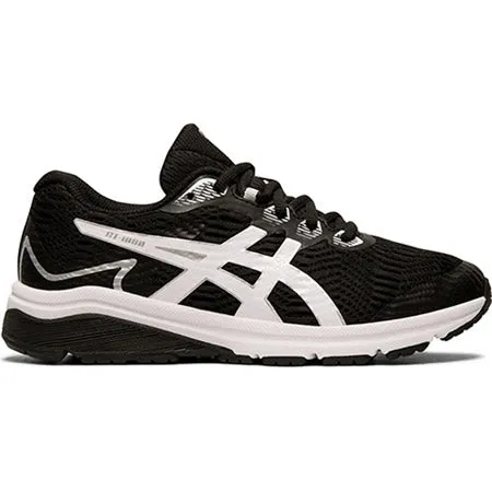 ASICS GT 1000 8 BLACK/WHITE - KIDS