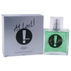 At Last! by Parfums Bouquet for Men - EDT Spray