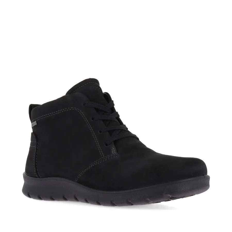 BABETT 215583 - BLACK NUBUCK