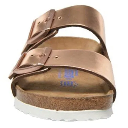 BIRKENSTOCK ARIZONA ELECTRIC METALLIC COPPER BIRKO - KIDS