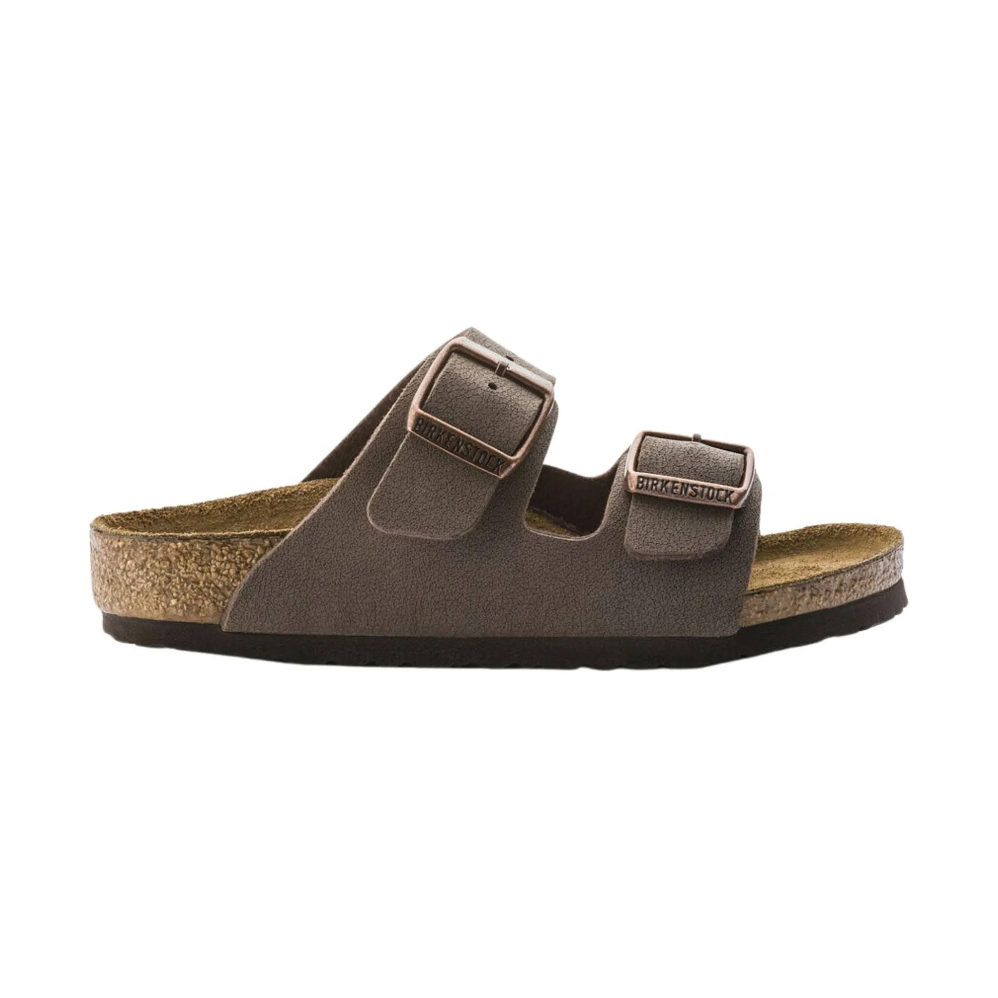 Birkenstock Kids' Arizona Birkibuc Sandal - Mocha