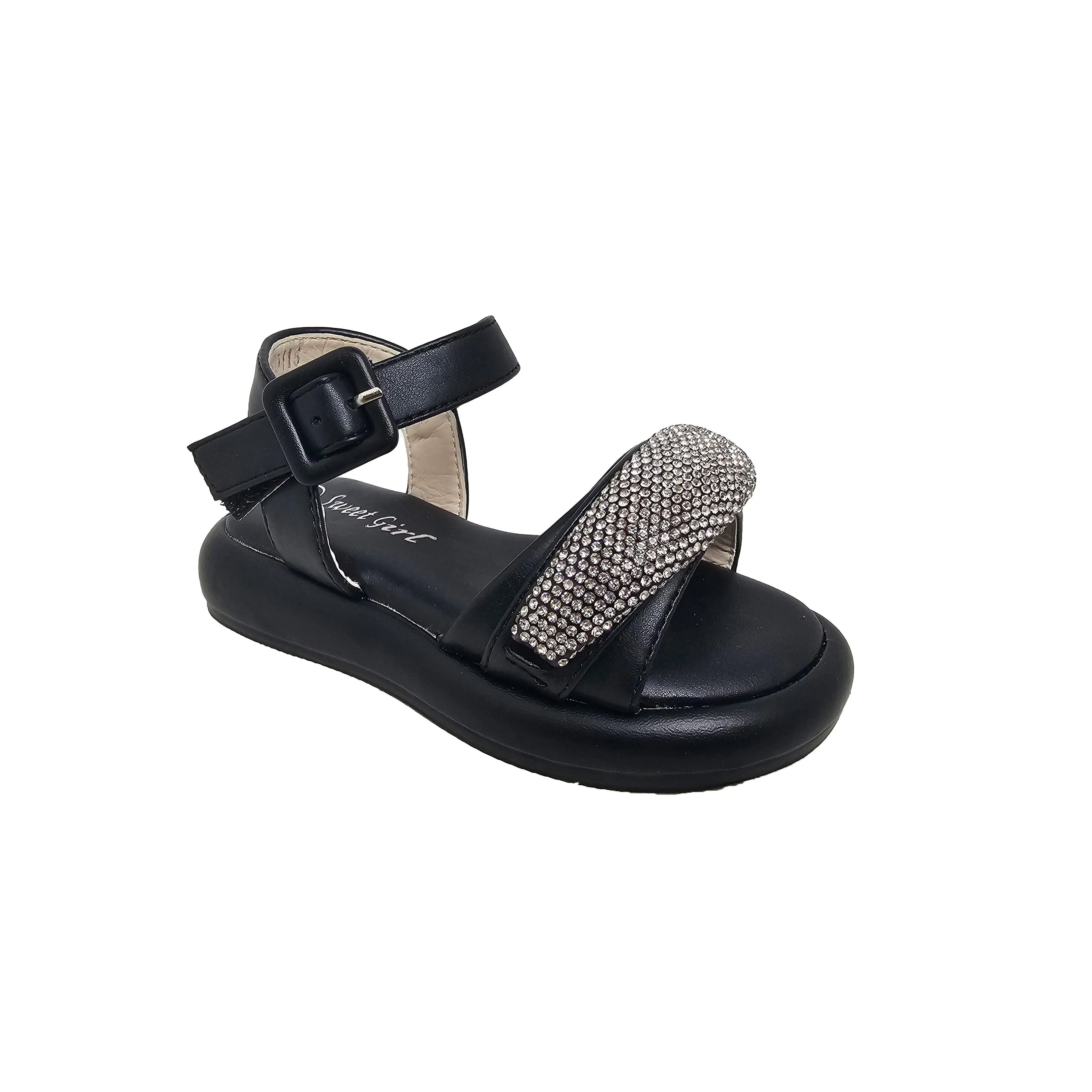 Black Fancy Sandal