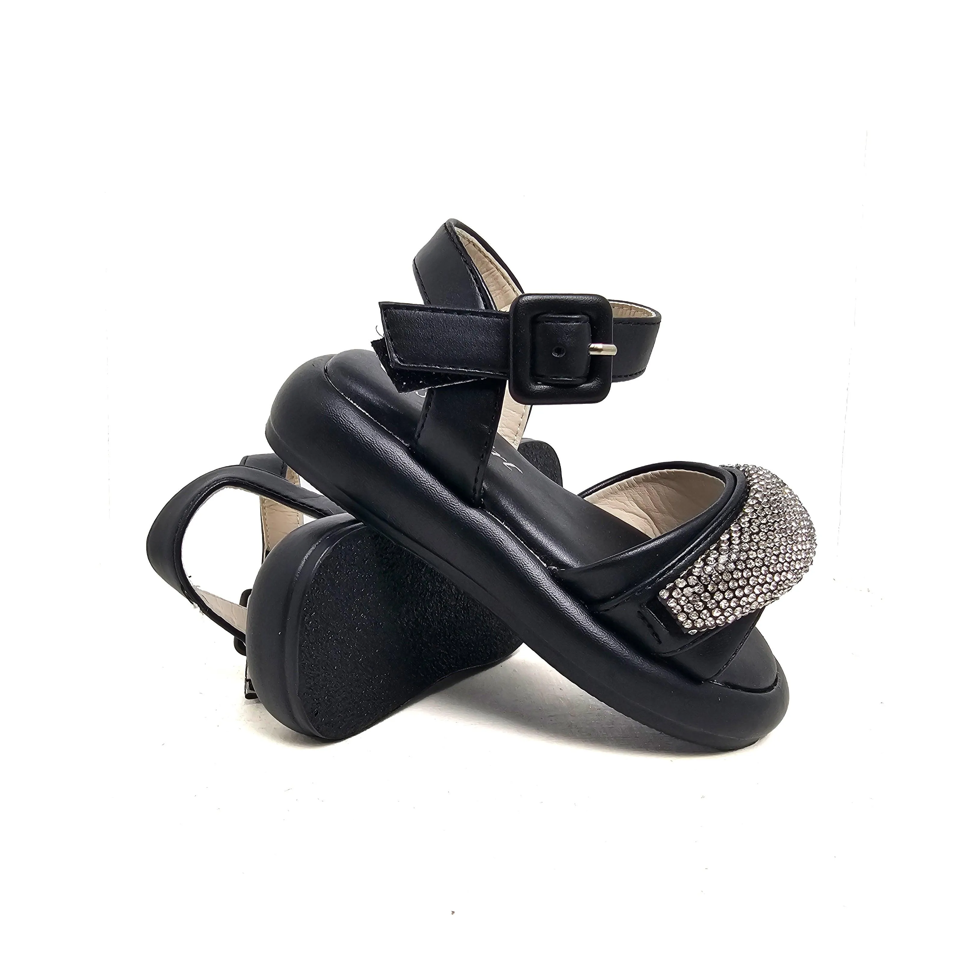 Black Fancy Sandal