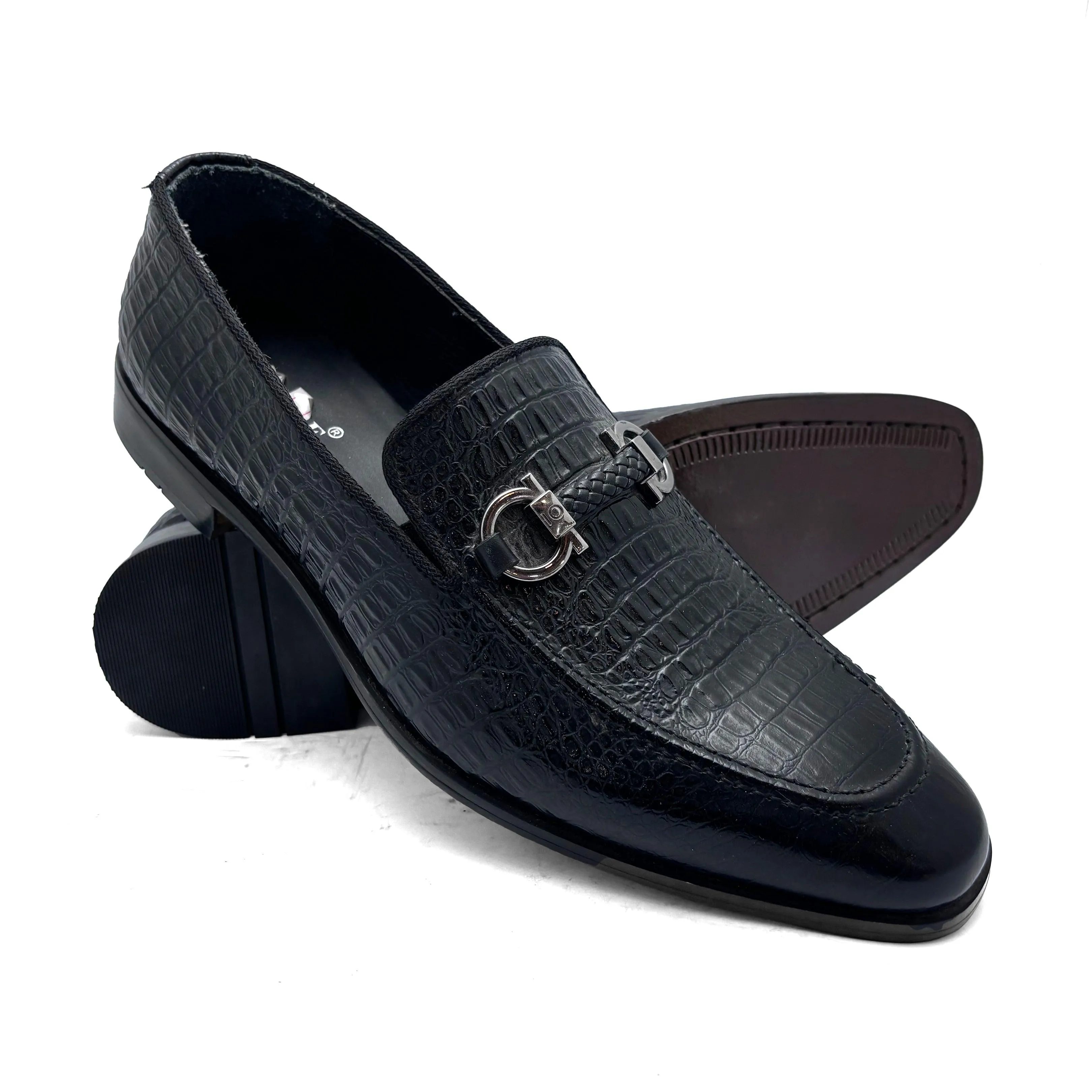 Black Formal Slip On