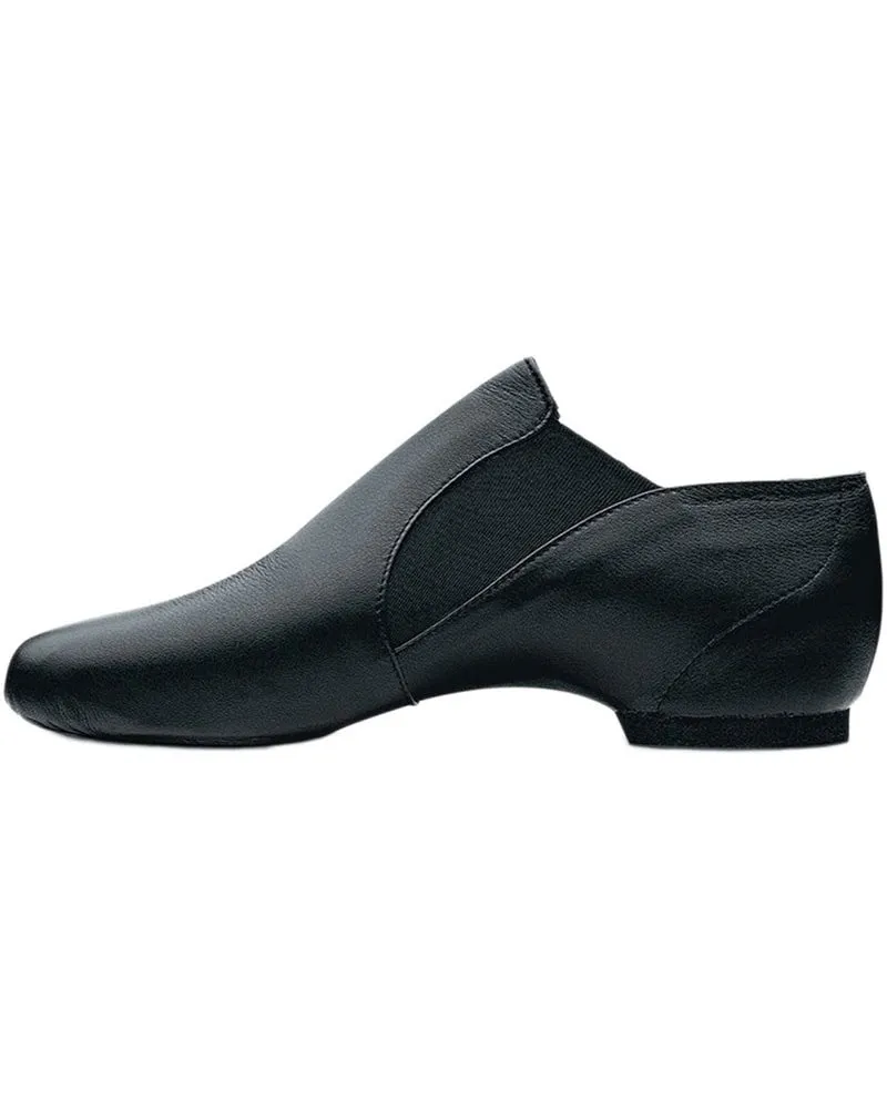 Bloch Elasta Bootie Slip On Leather Jazz Shoes - S0499M Mens