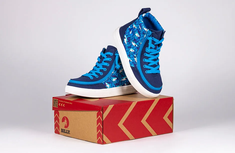 Blue Sharks BILLY Classic Lace High Tops