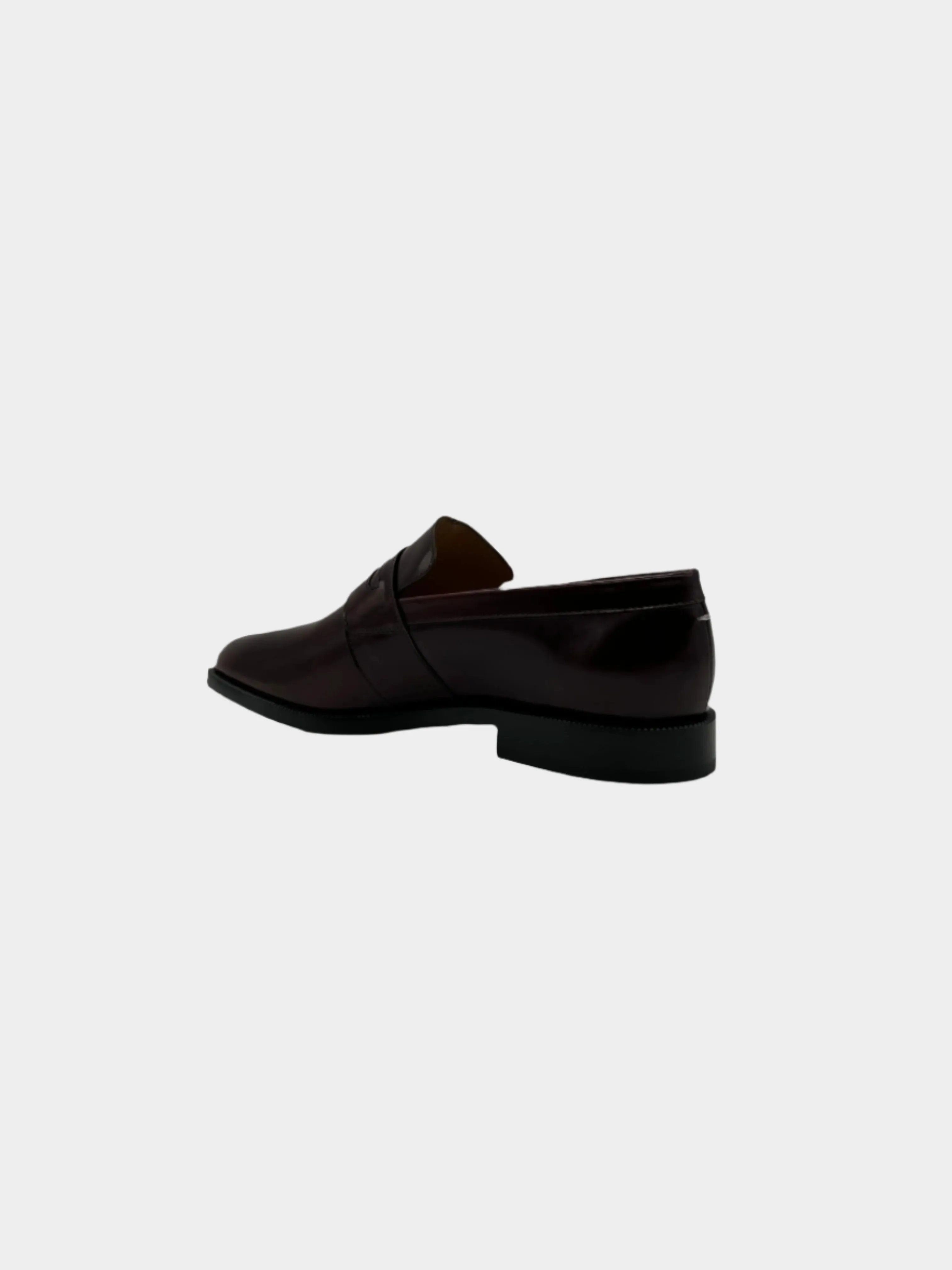 Bordeaux Tabi Loafers