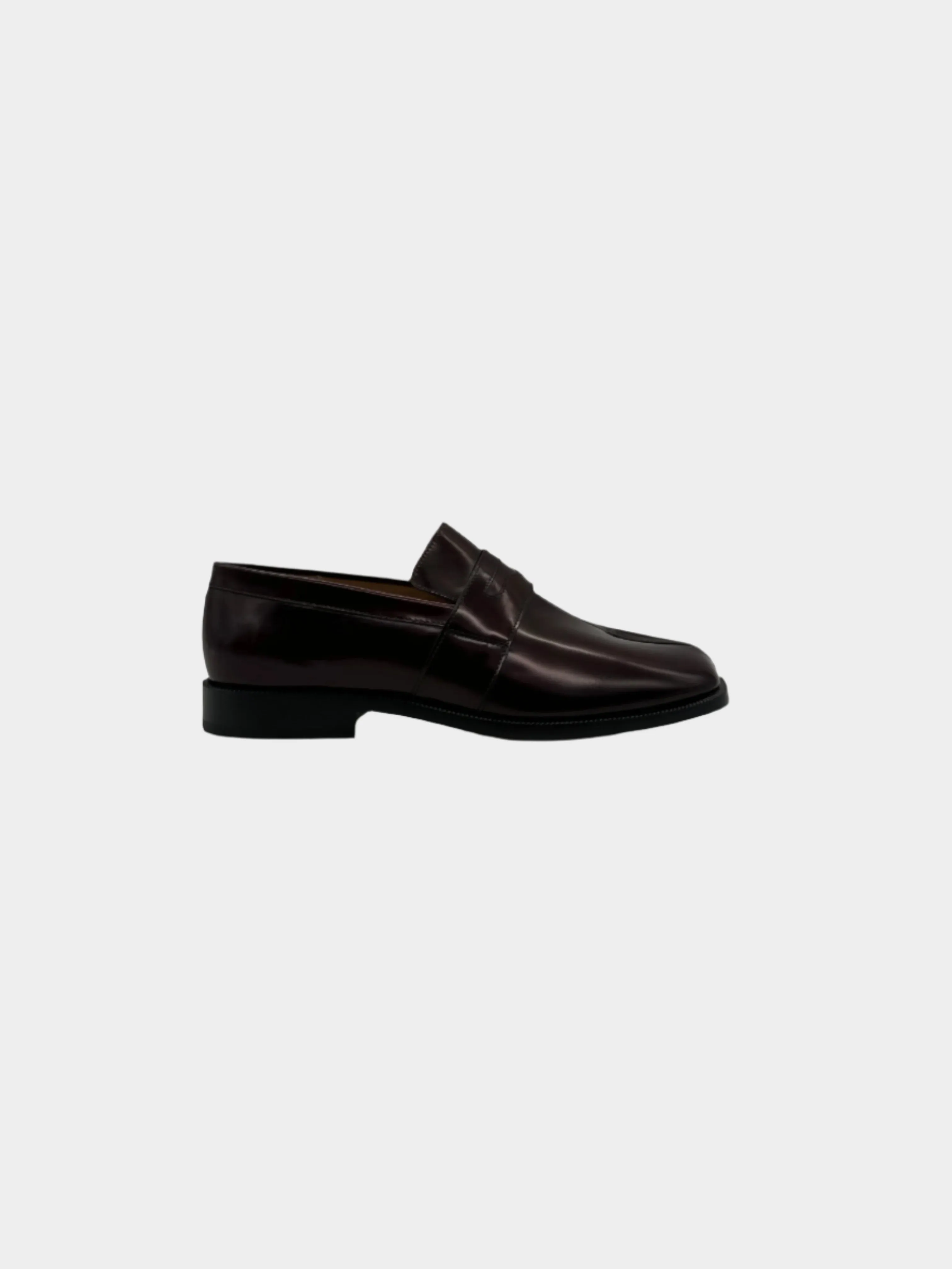 Bordeaux Tabi Loafers