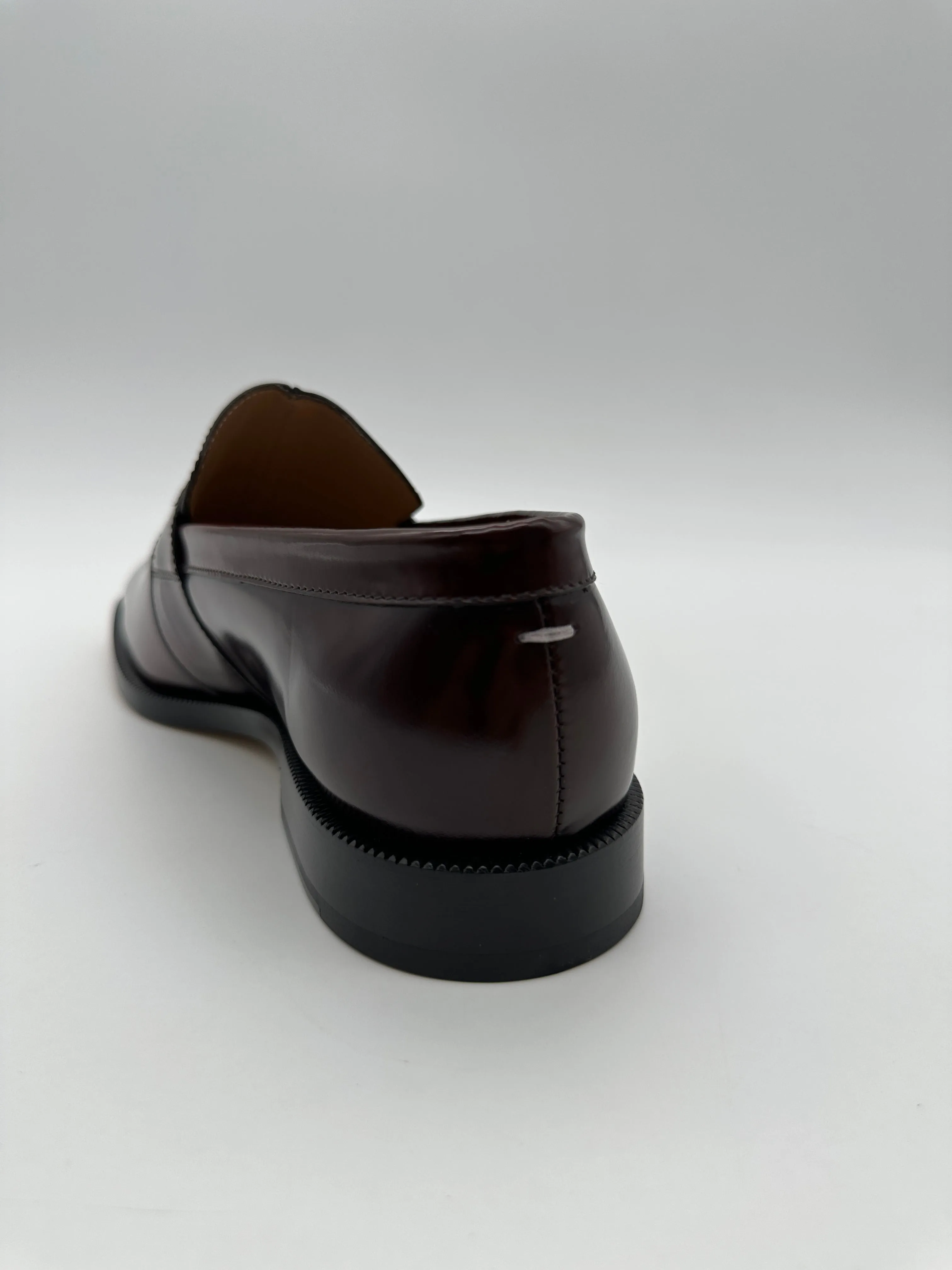 Bordeaux Tabi Loafers