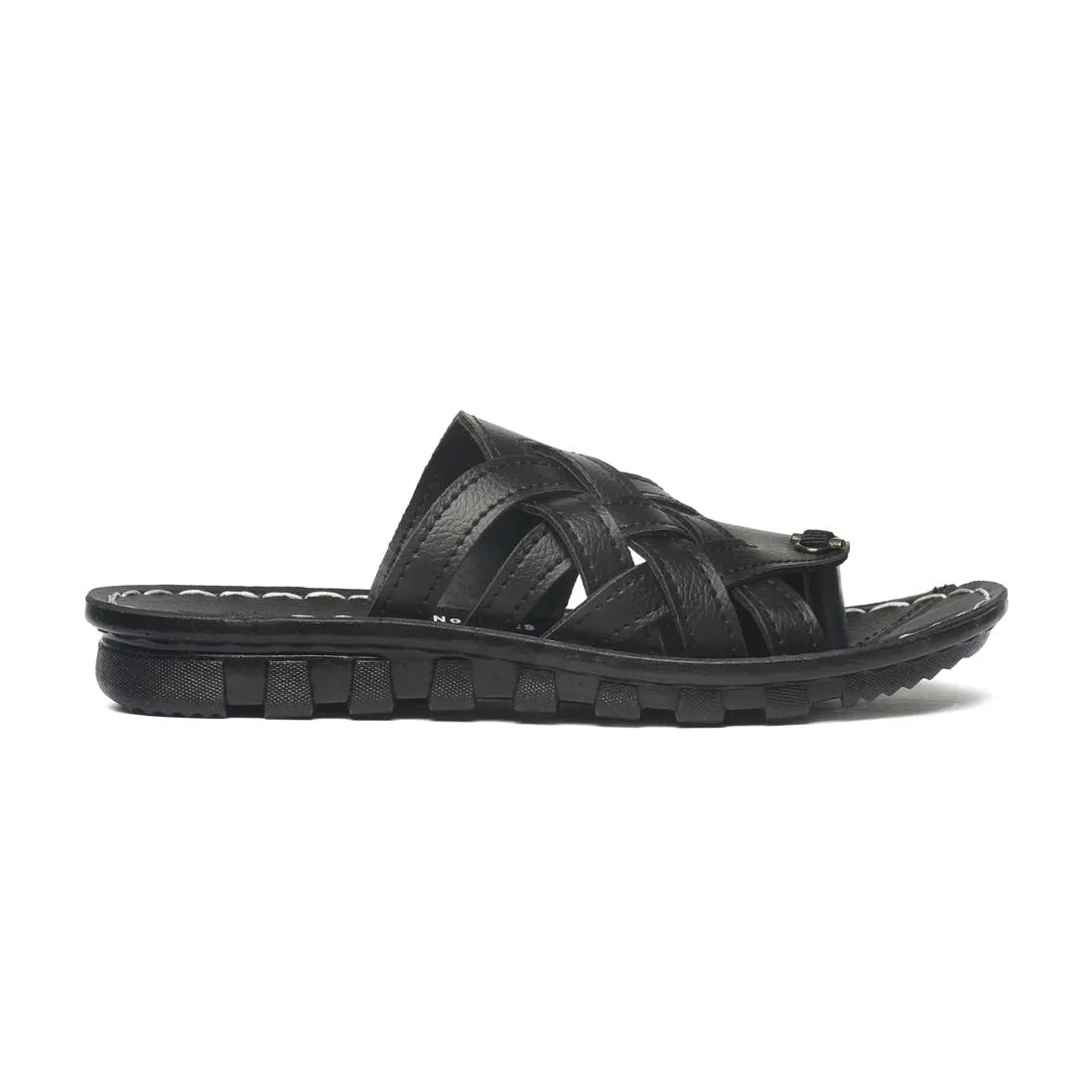 Boys Formal Black Sandals