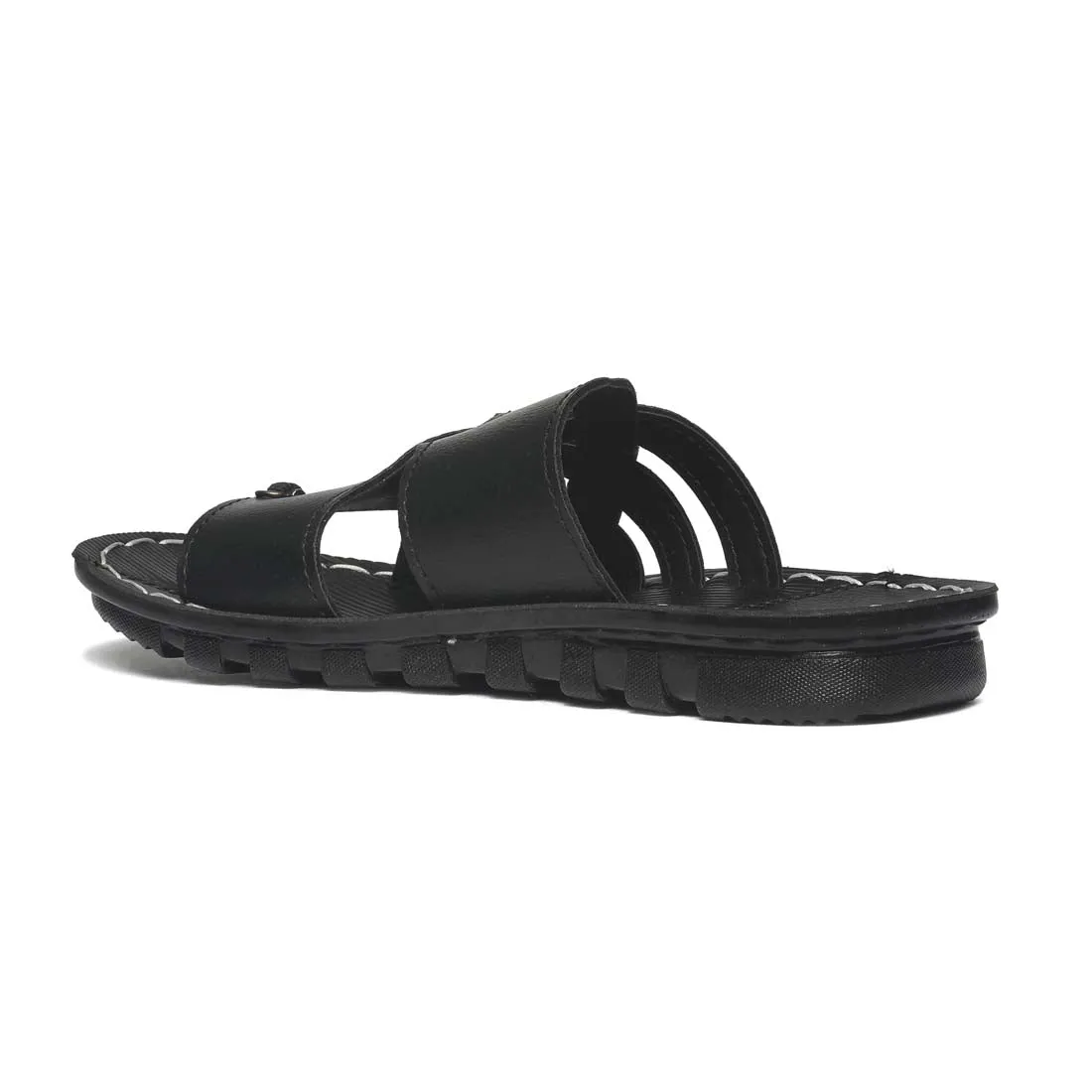 Boys Formal Black Sandals