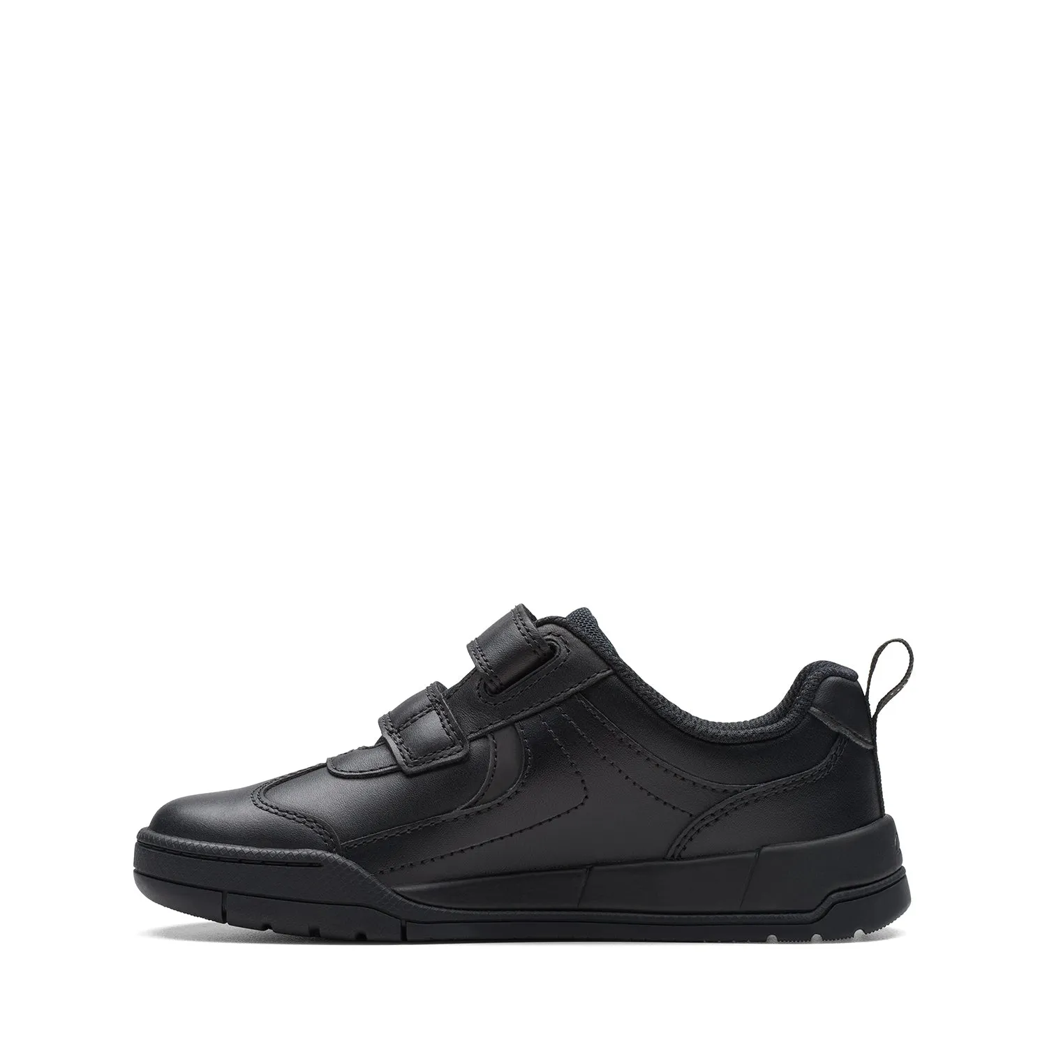 Boys - Kick Pace Kid Black Leather