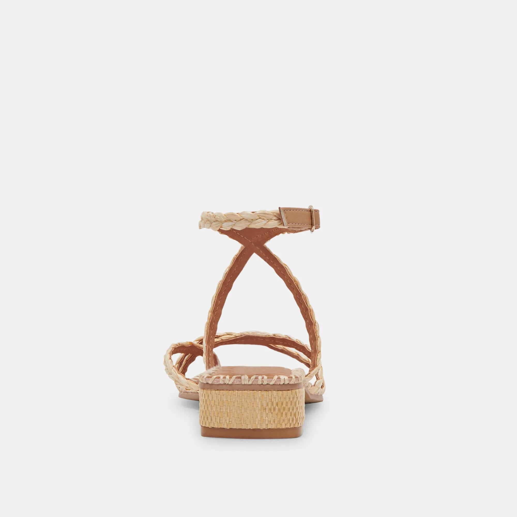 BRINN SANDALS LT NATURAL RAFFIA