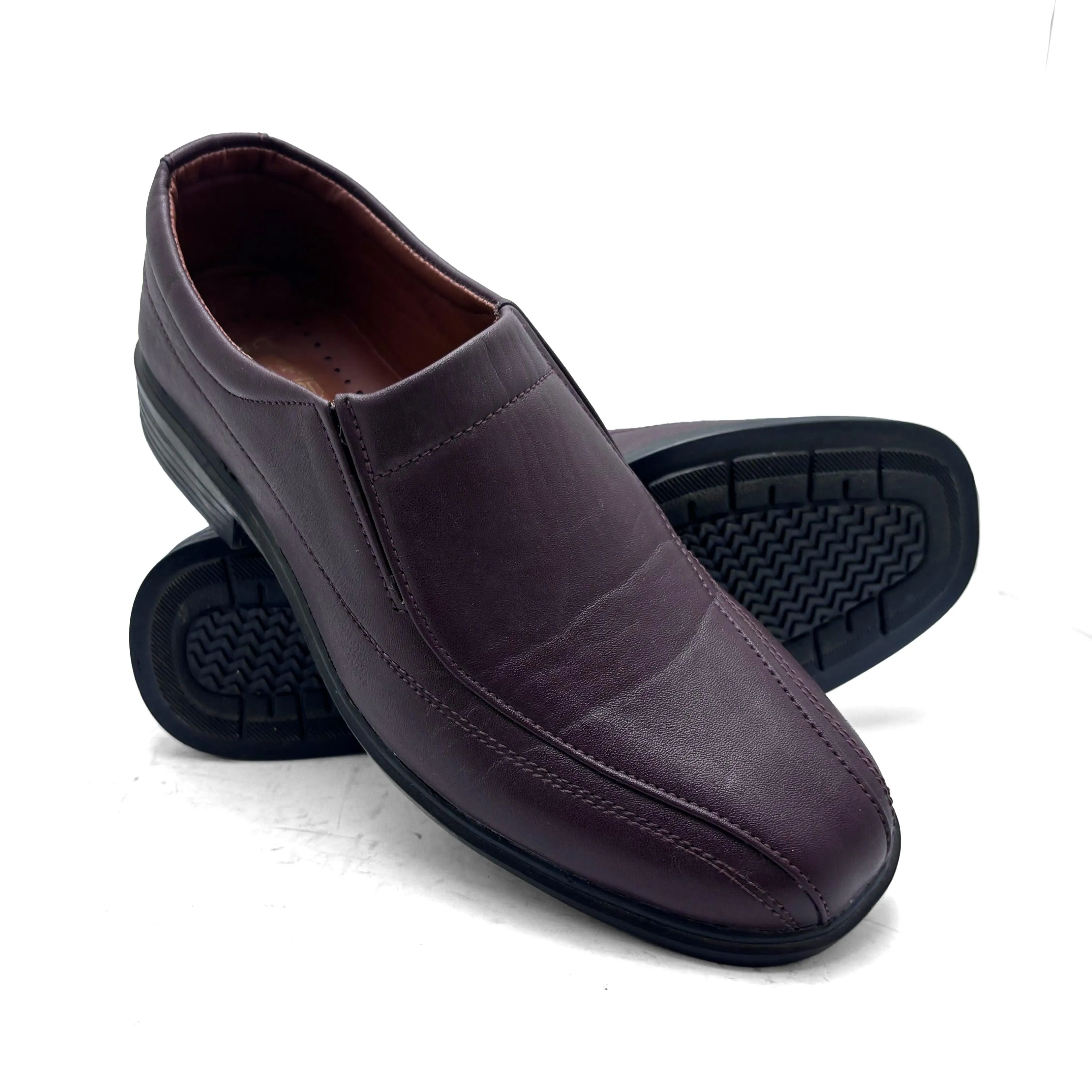 Brown Casual Slip On