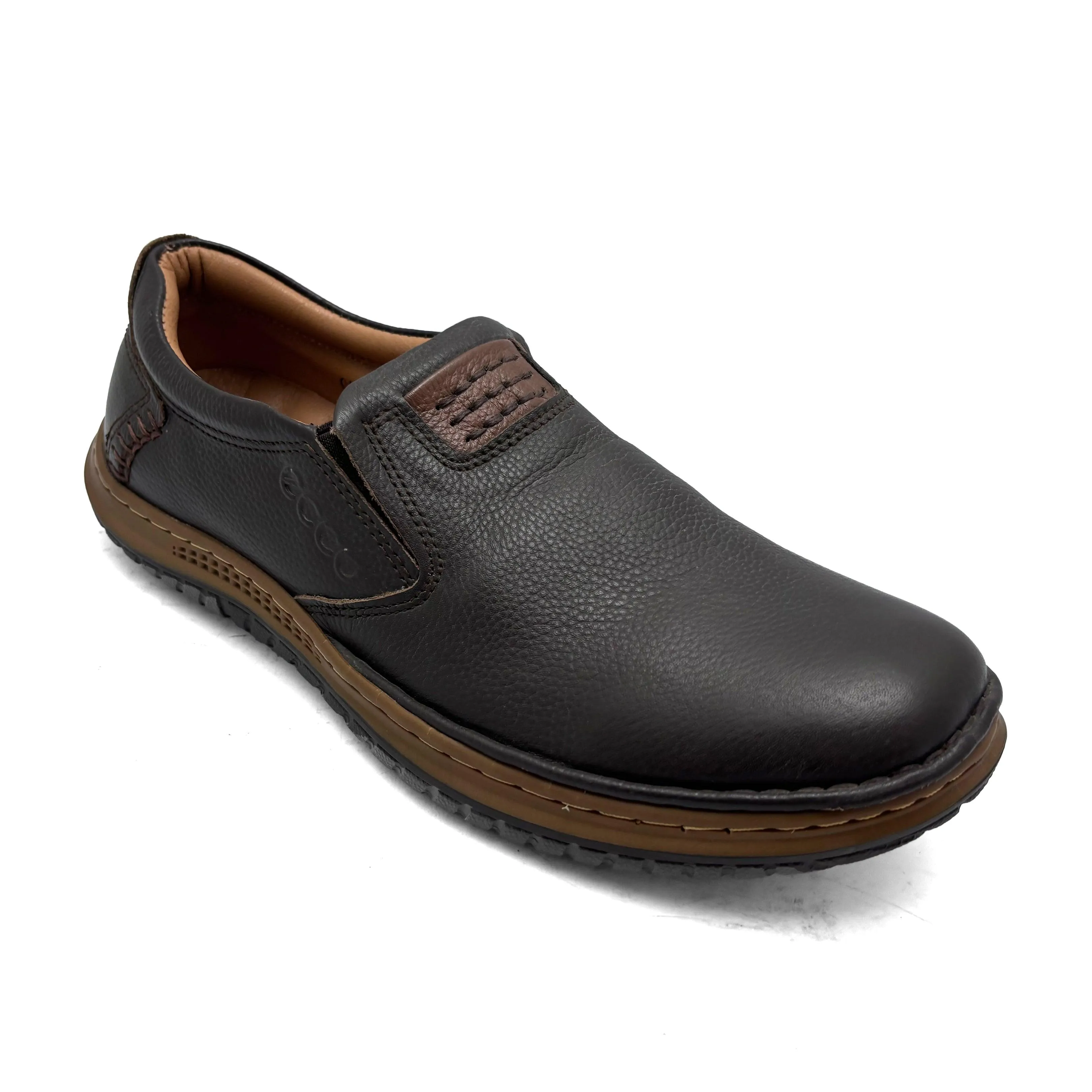 Brown Casual Slip On