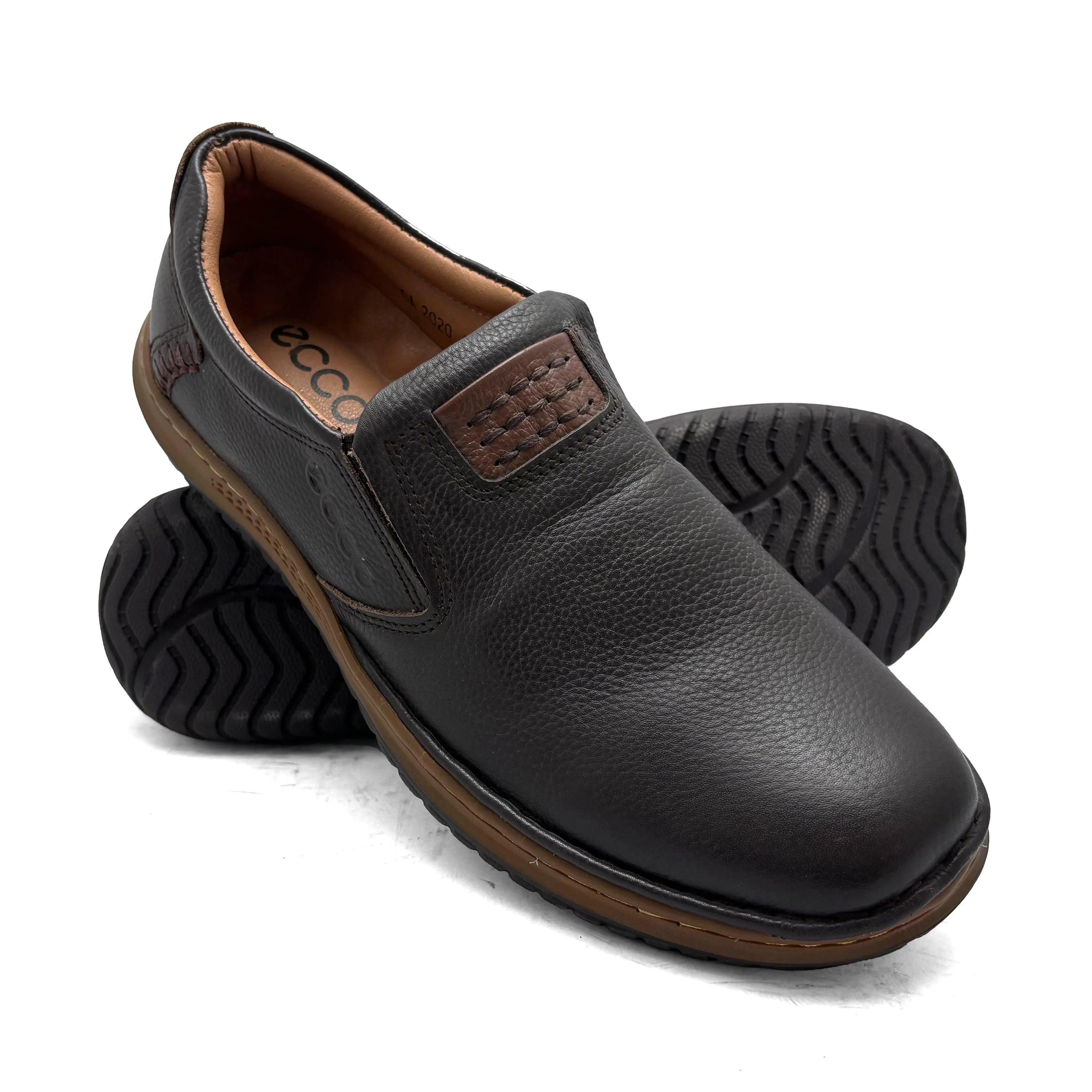 Brown Casual Slip On