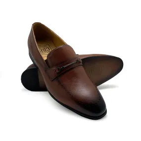 Brown Formal Slip On