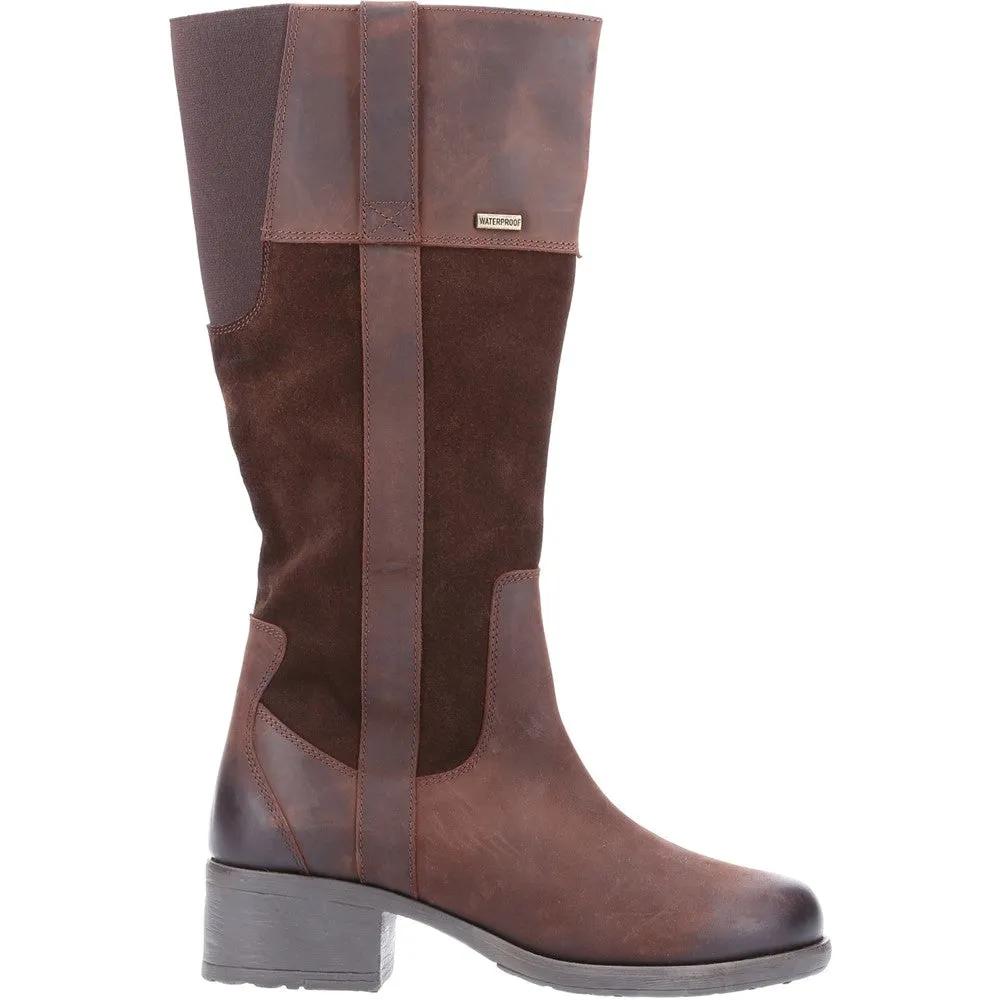 Brown Samara Calf Boots