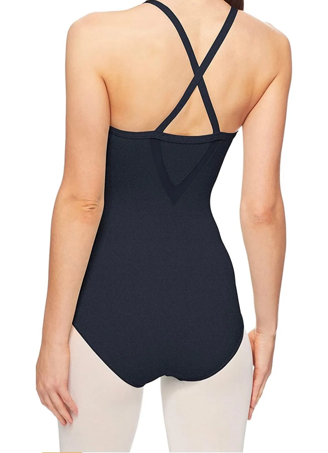 Capezio Cami Leo with mesh inserts - FINAL SALE