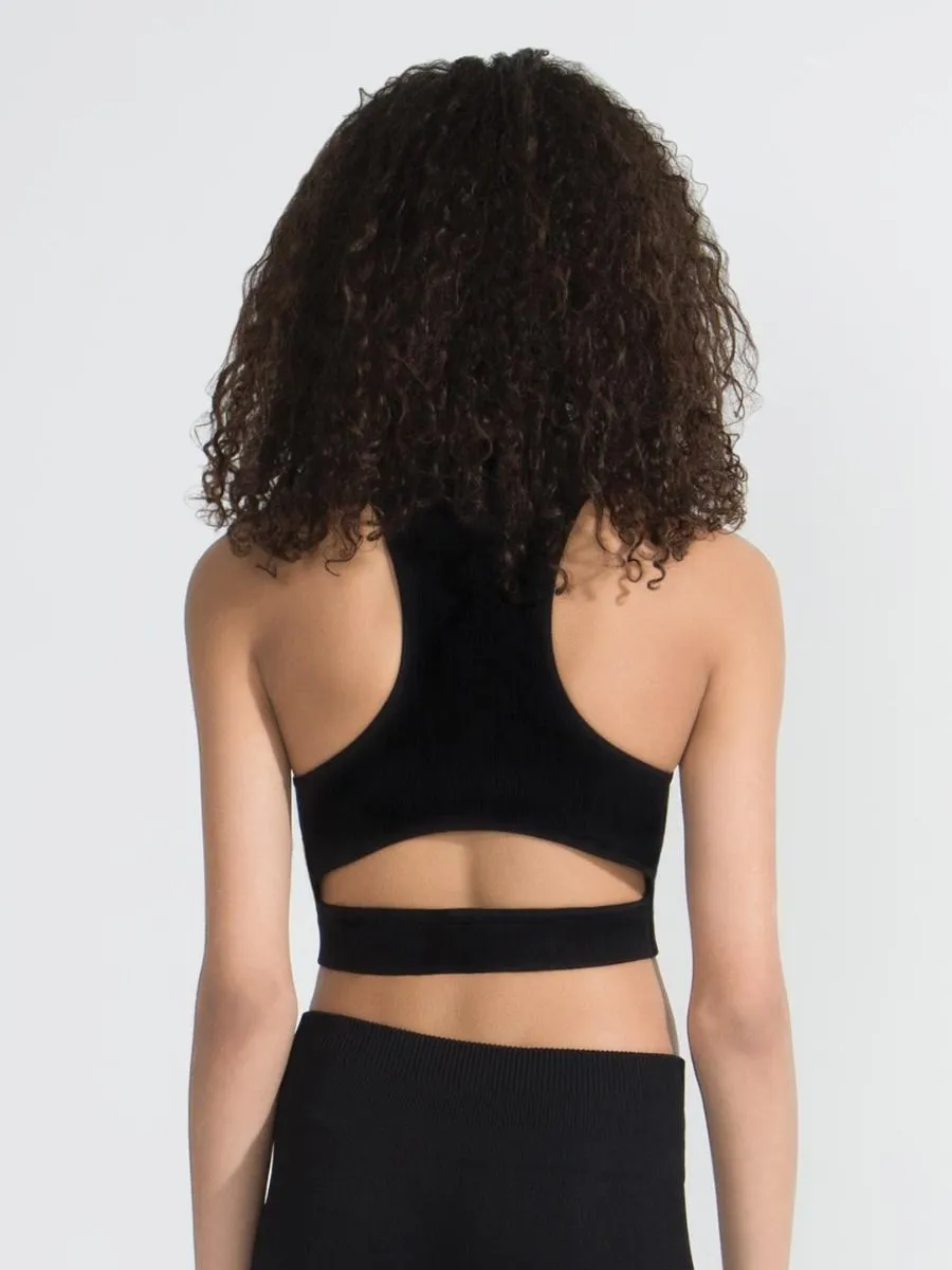 Capezio - Seamless Rib Crop Top