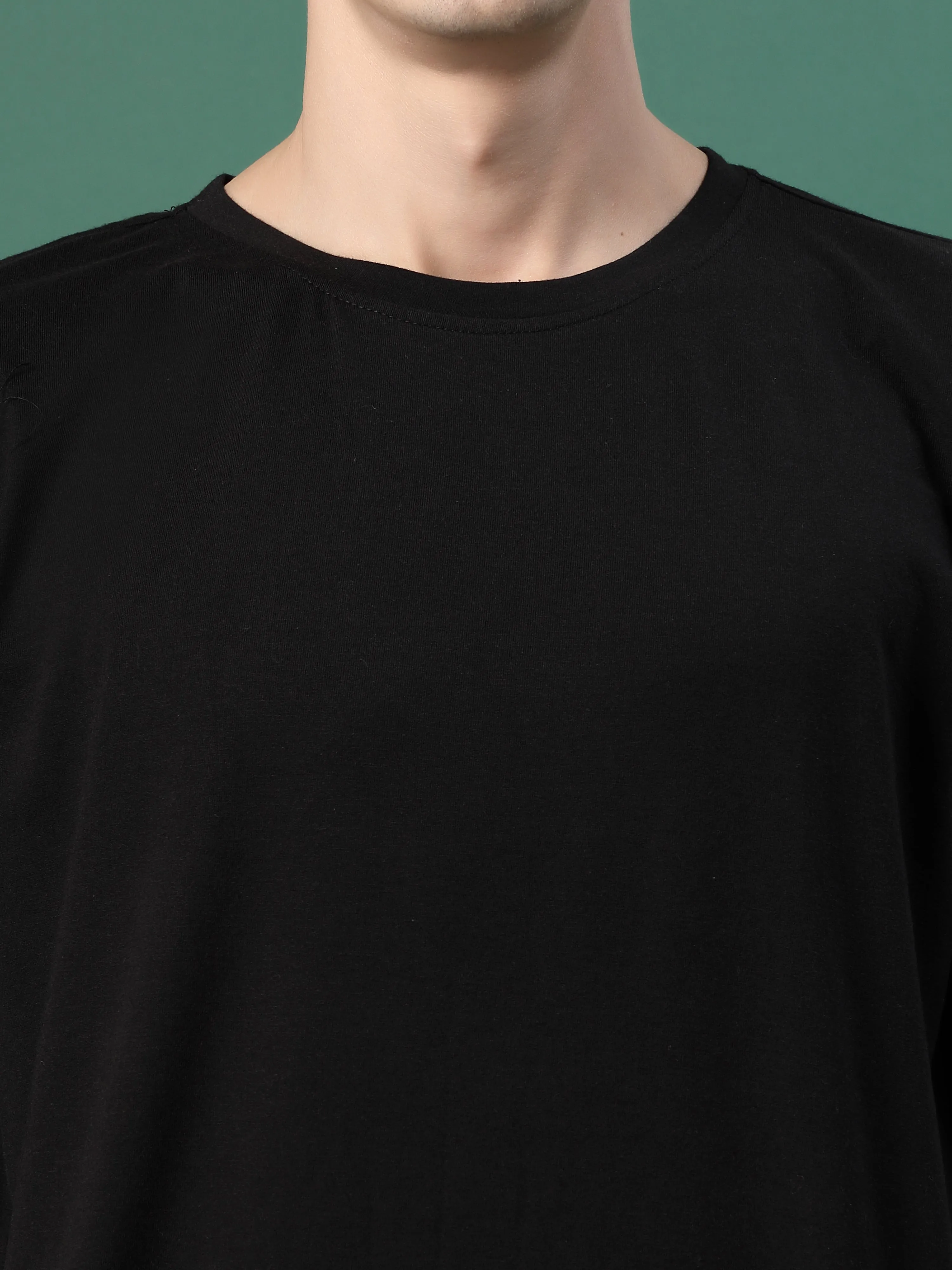 Casual Comfort Men's Oversized Cotton T-shirt