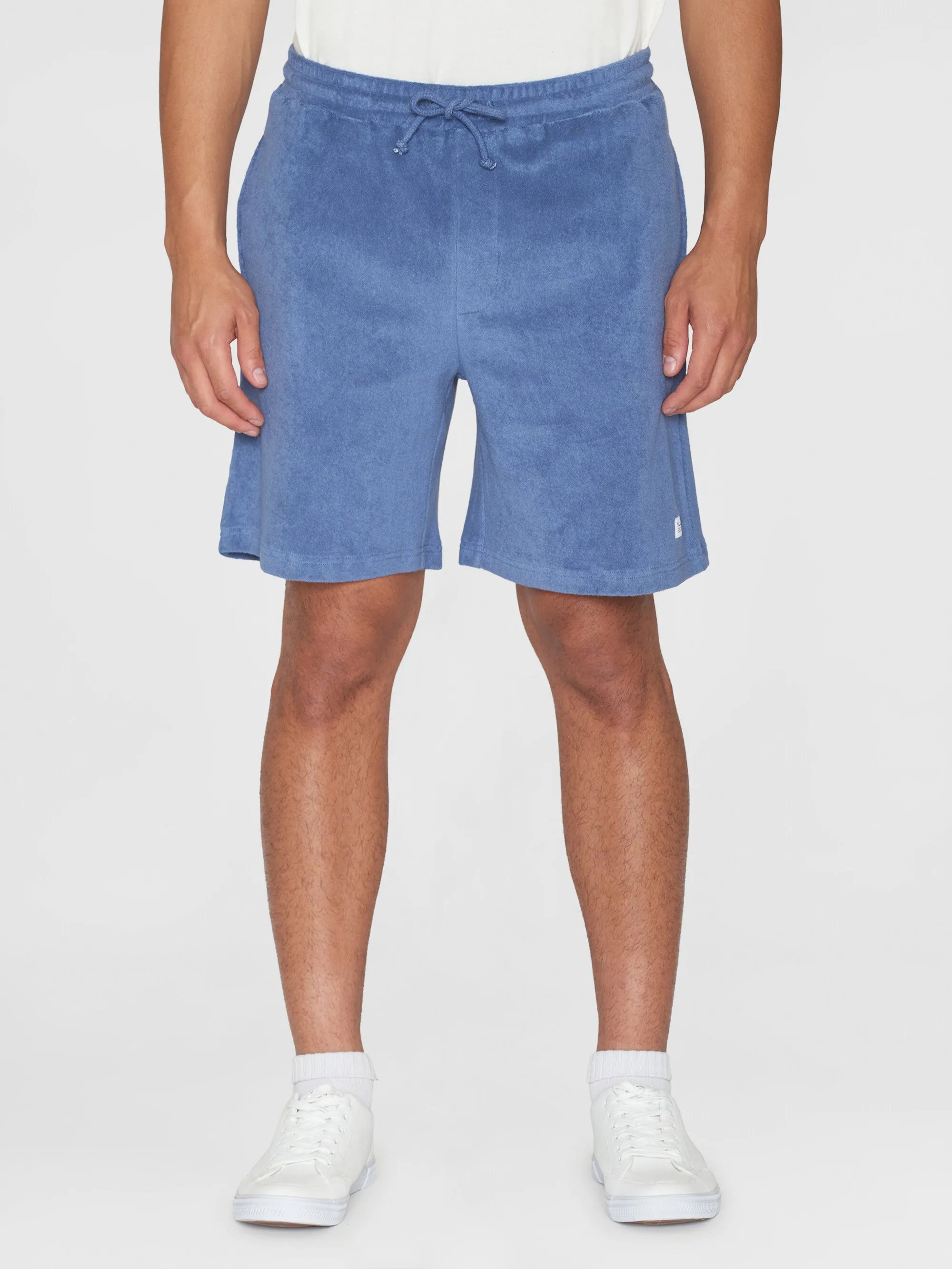 Casual terry shorts - Moonlight Blue