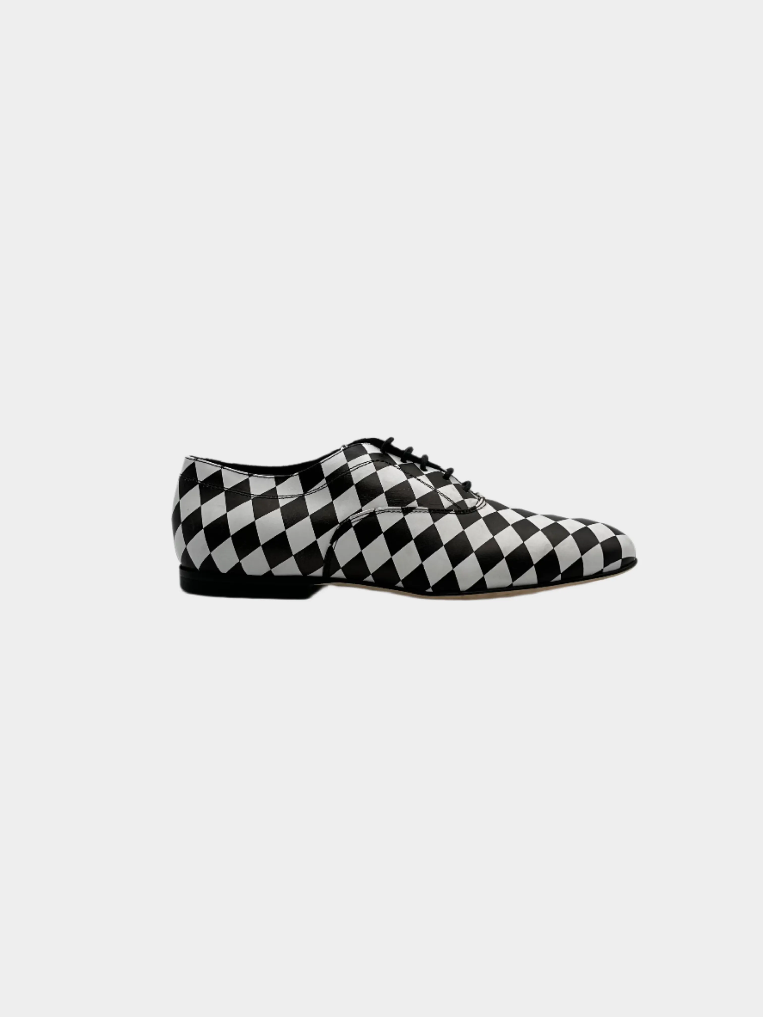 Checked Loafers