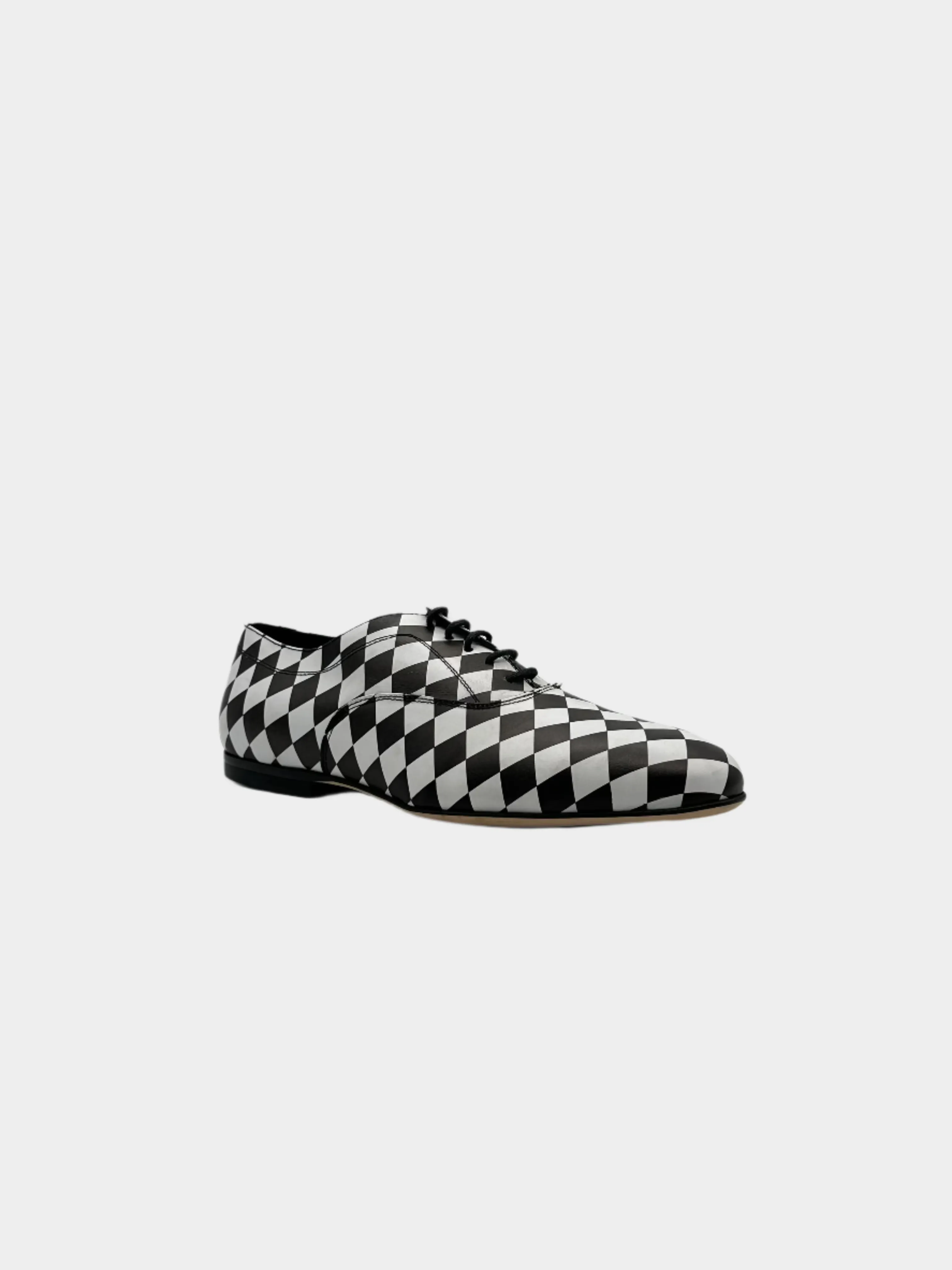 Checked Loafers