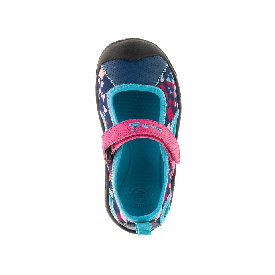 Claire Kid's Sandal - Magenta/Teal