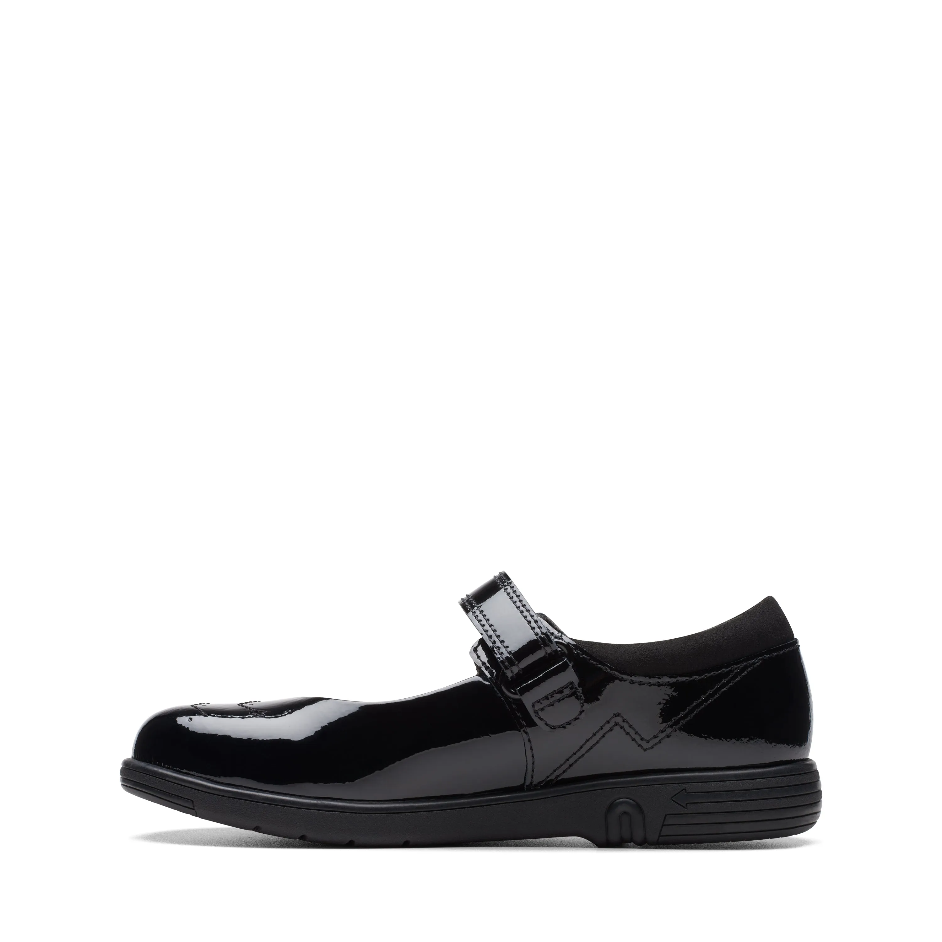 Clarks - Jazzy Jig K - Black Patent