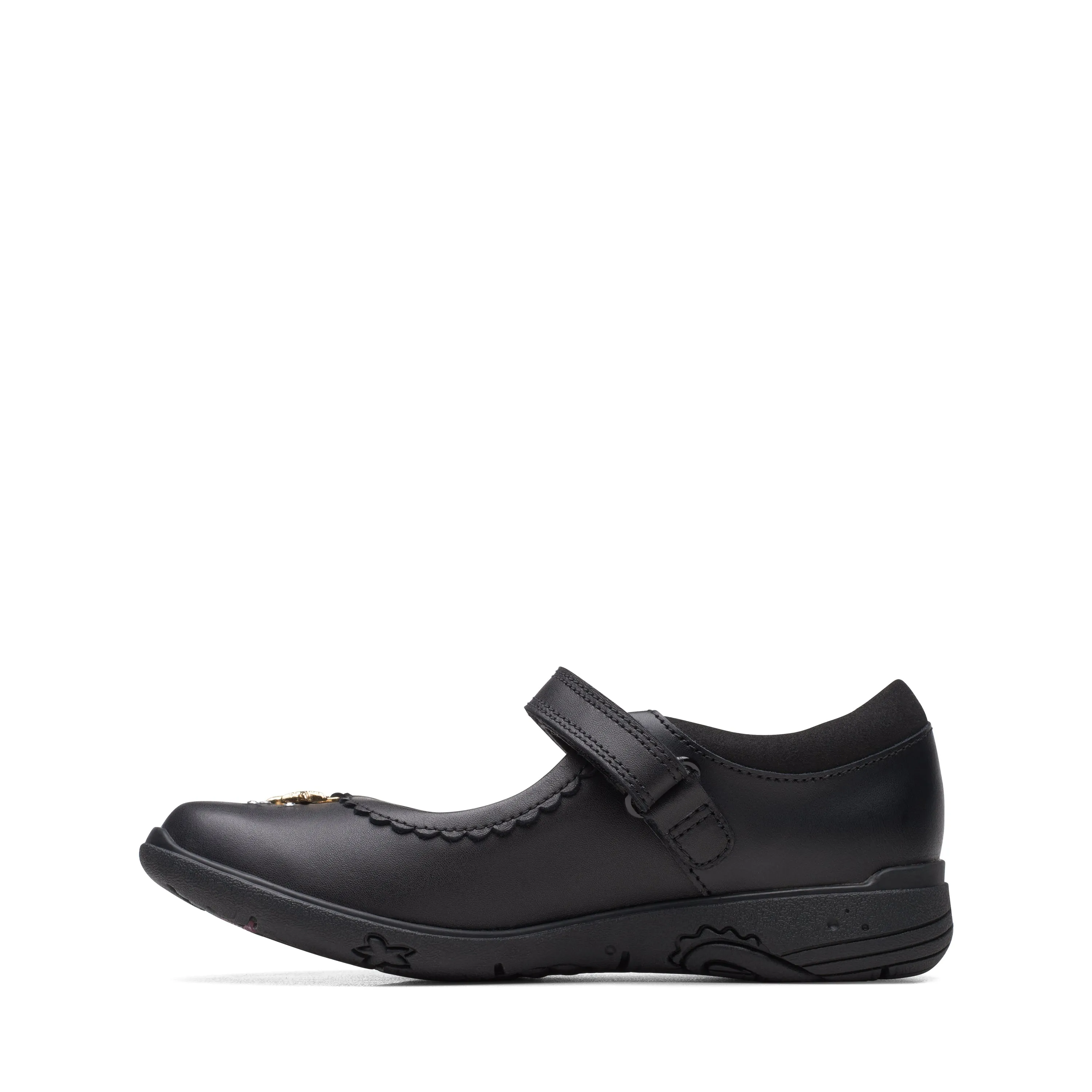 Clarks - Relda Sea K - Black Leather