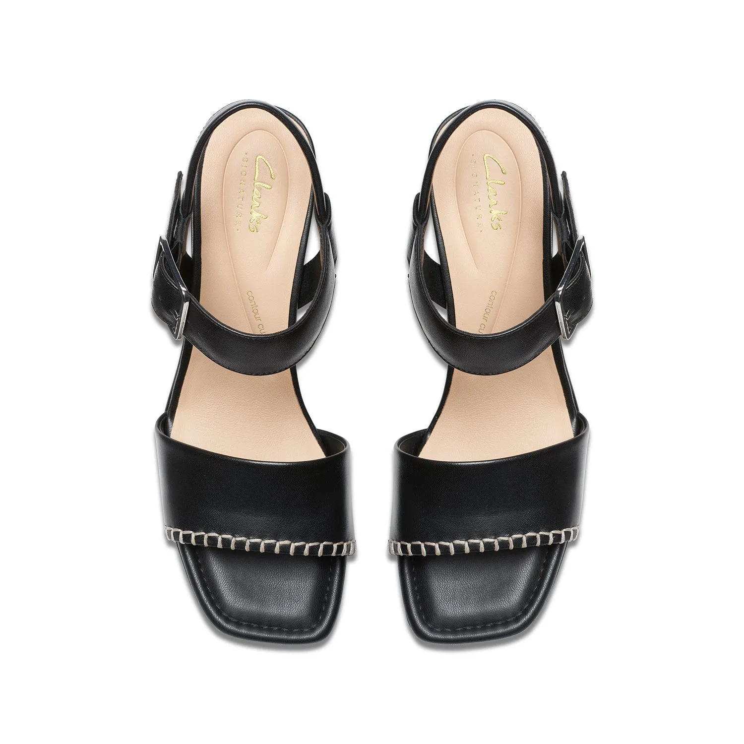 Clarks - Siara65 Buckle Black Leather