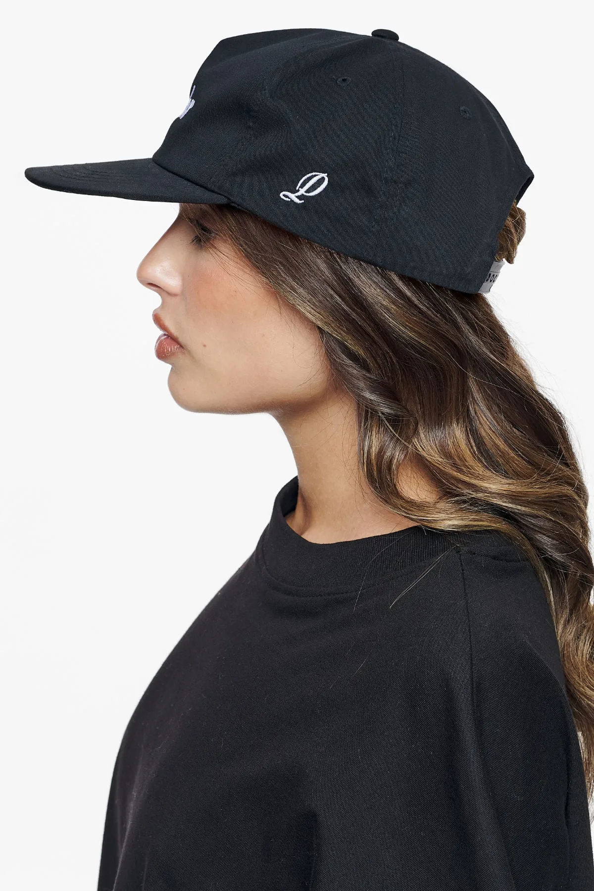 Cleve 5-Panel Cap Black