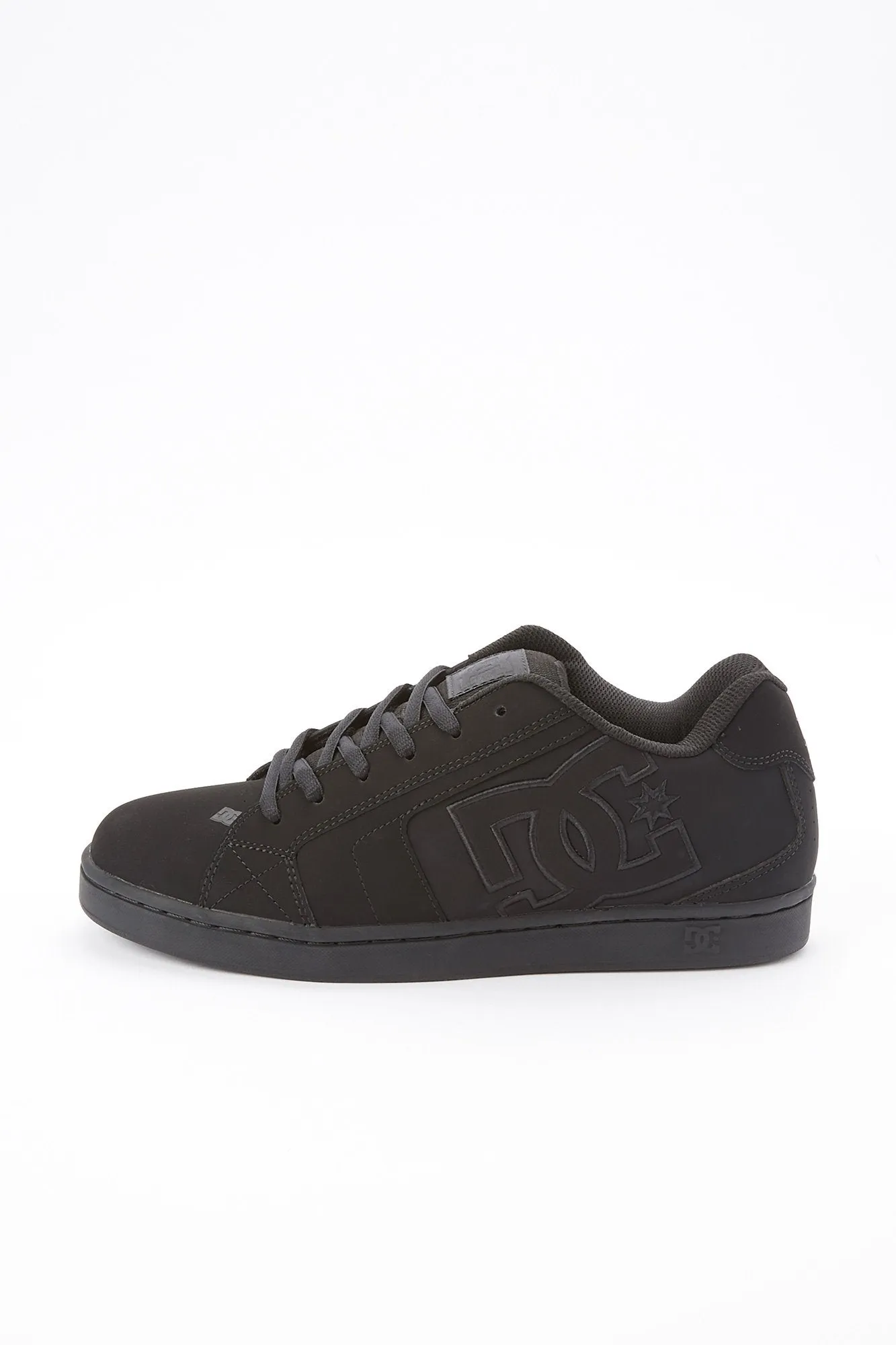 DC Guys Net Black On Black Sneakers