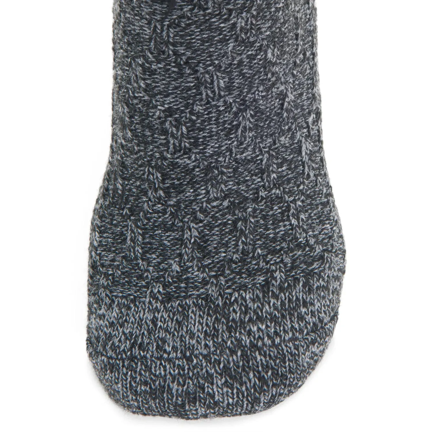 Diamond Knee High Lightweight Sock With Recycled Wool