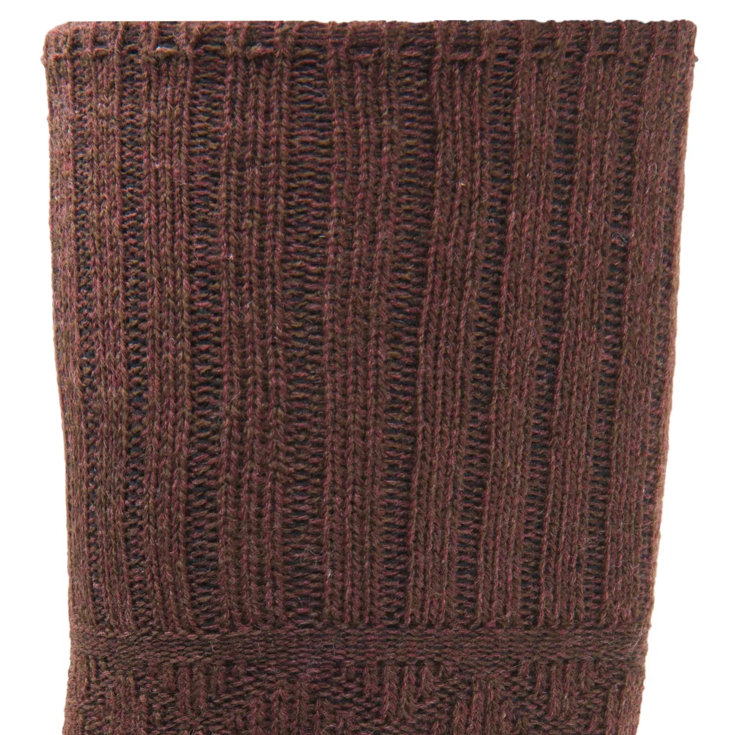 Diamond Knee High Lightweight Sock With Recycled Wool