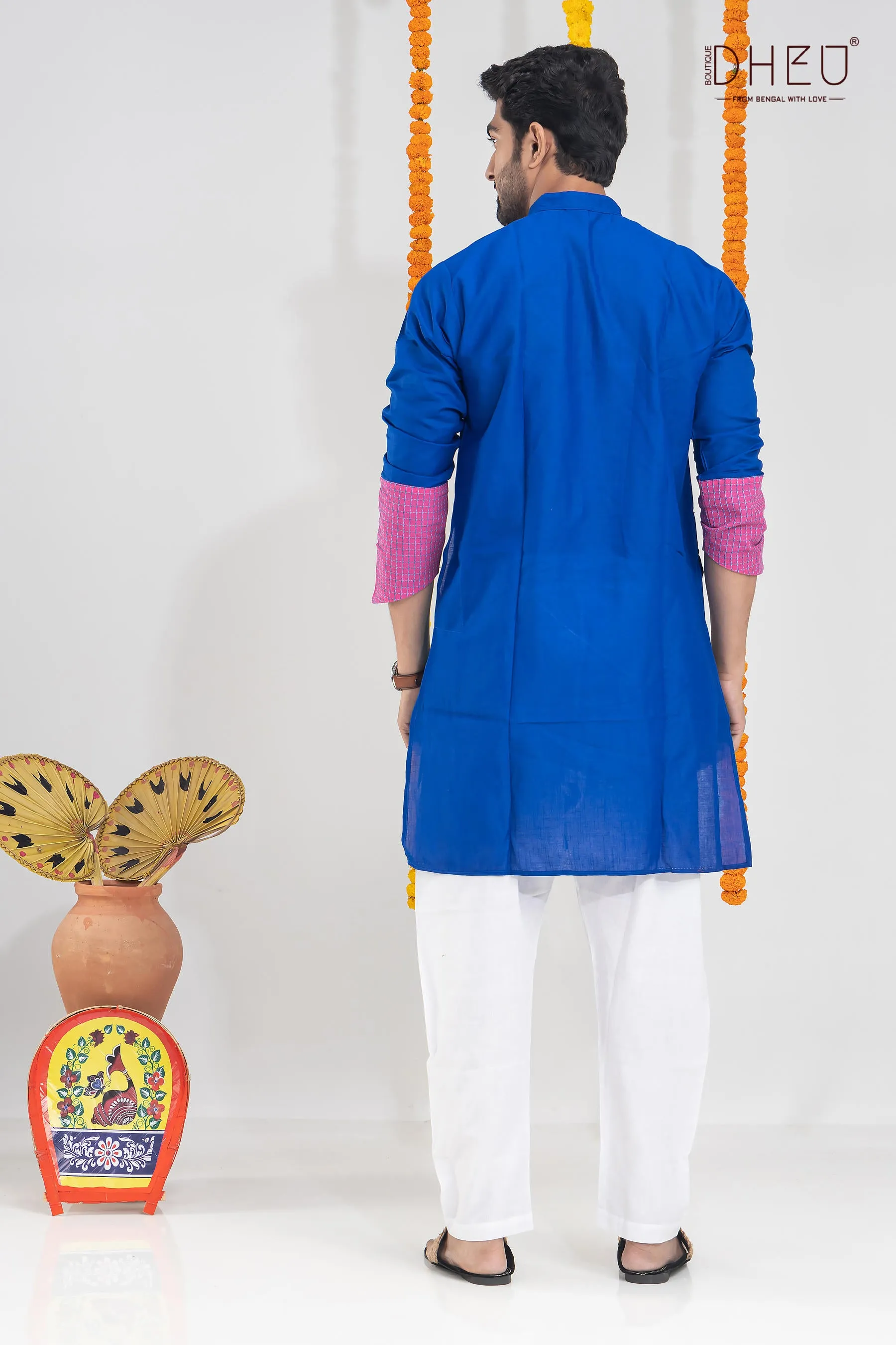 Dibratrir Kabya-Men's Kurta