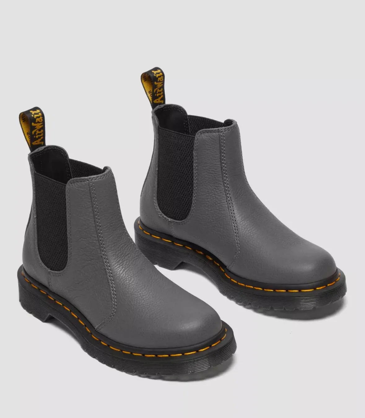 Dr.Martens 2976 Gunmetal Virginia Chelsea Boots 31700029