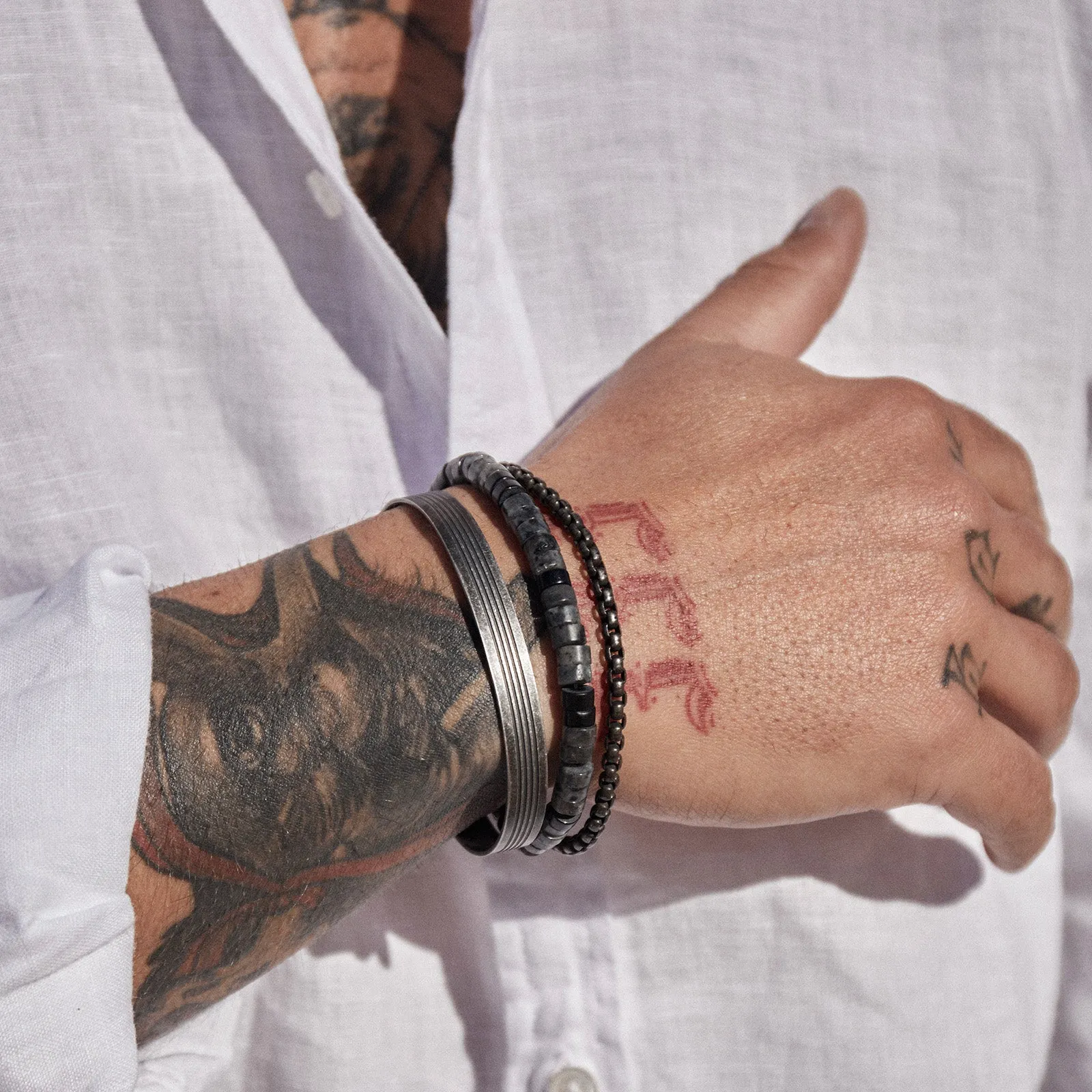 Elijah Men's Chain Bracelet